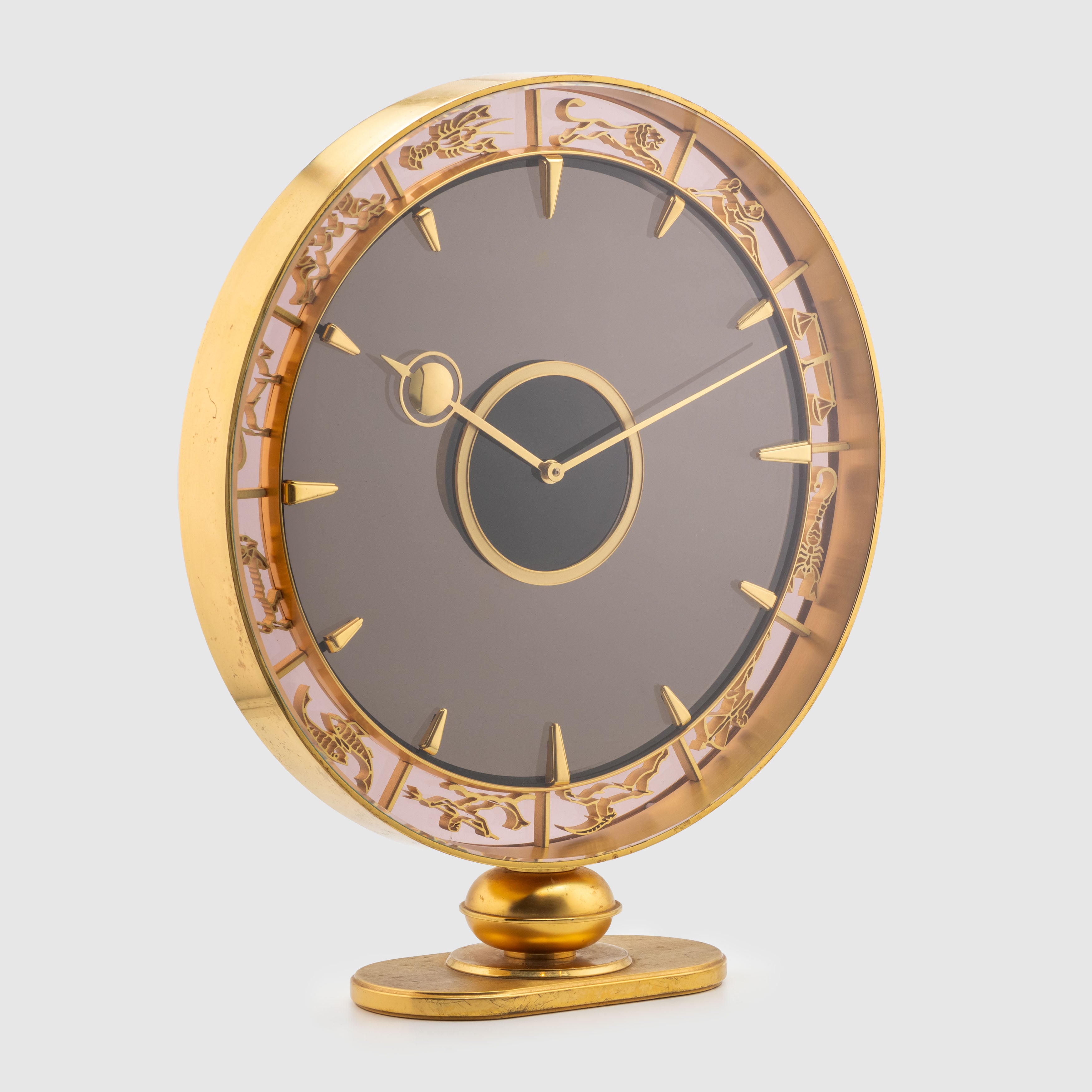 1930's Kienzle Zodiac Desk Clock