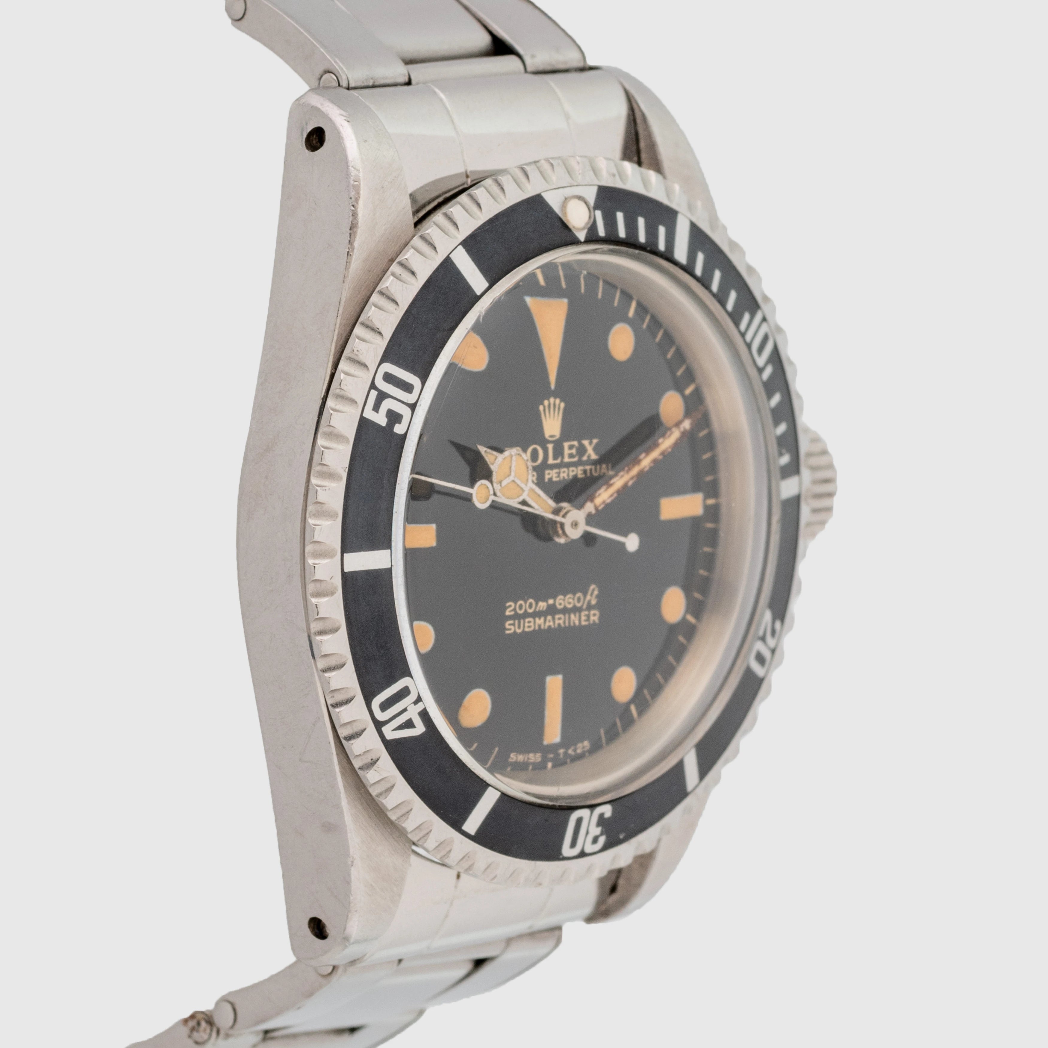 1966 Rolex Submariner Gilt Pumpkin Unpolished Ref. 5513