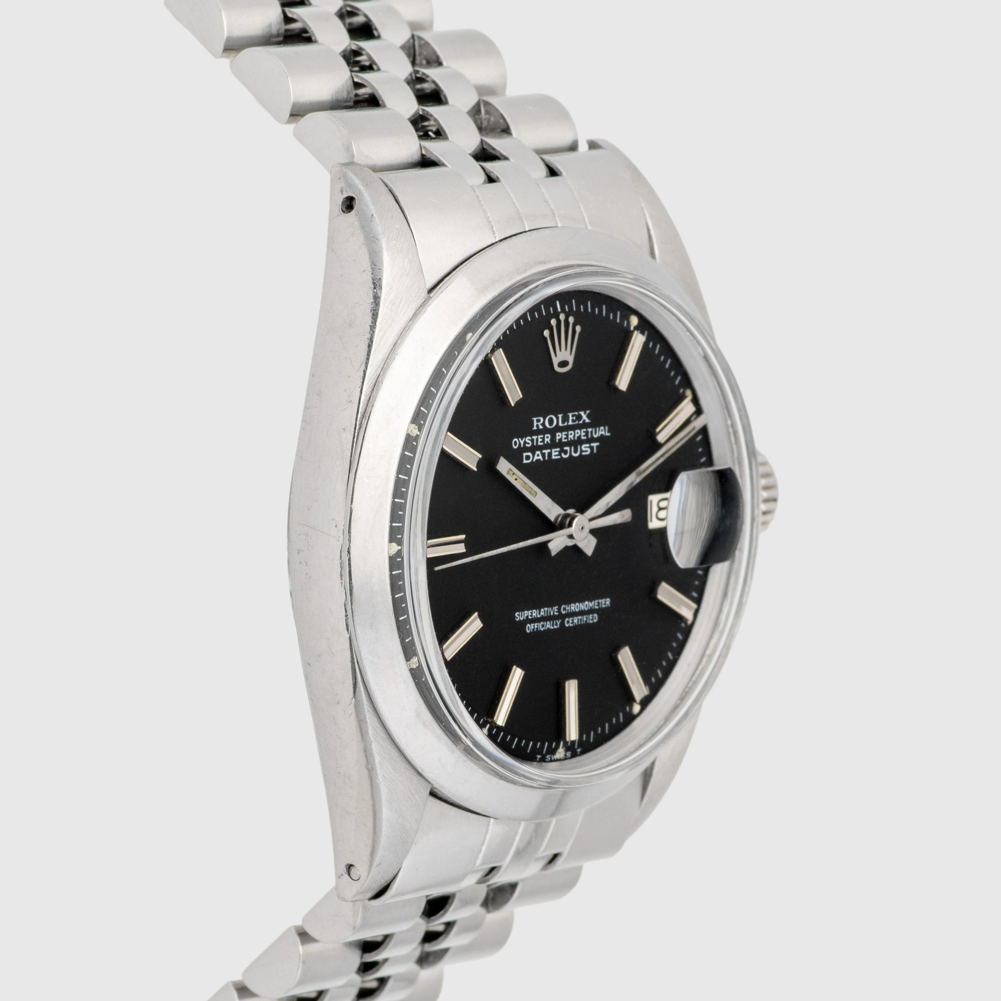 1971 Rolex Datejust Black Dial Ref. 1600
