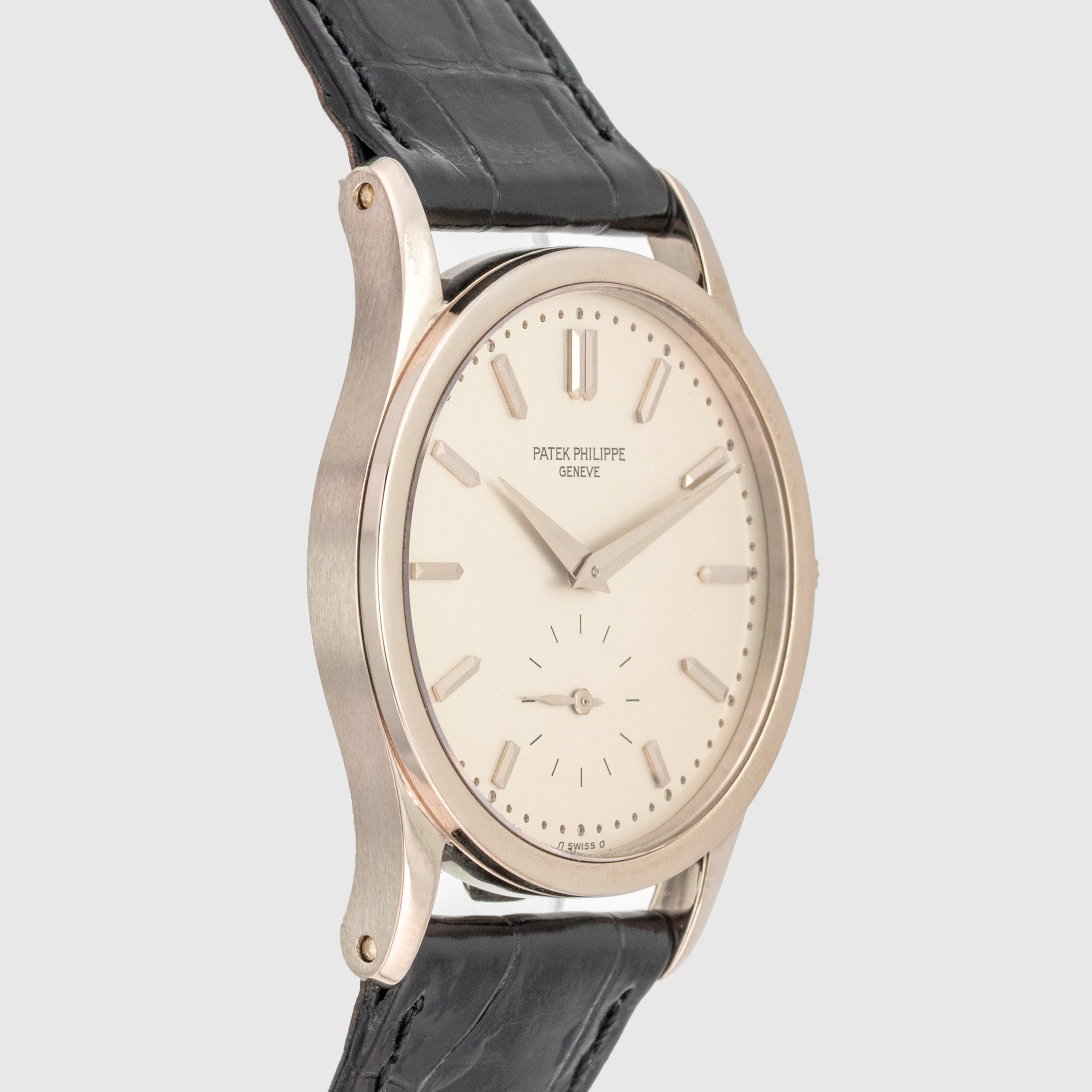 1980's Patek Philippe Calatrava White Gold Ref. 3796