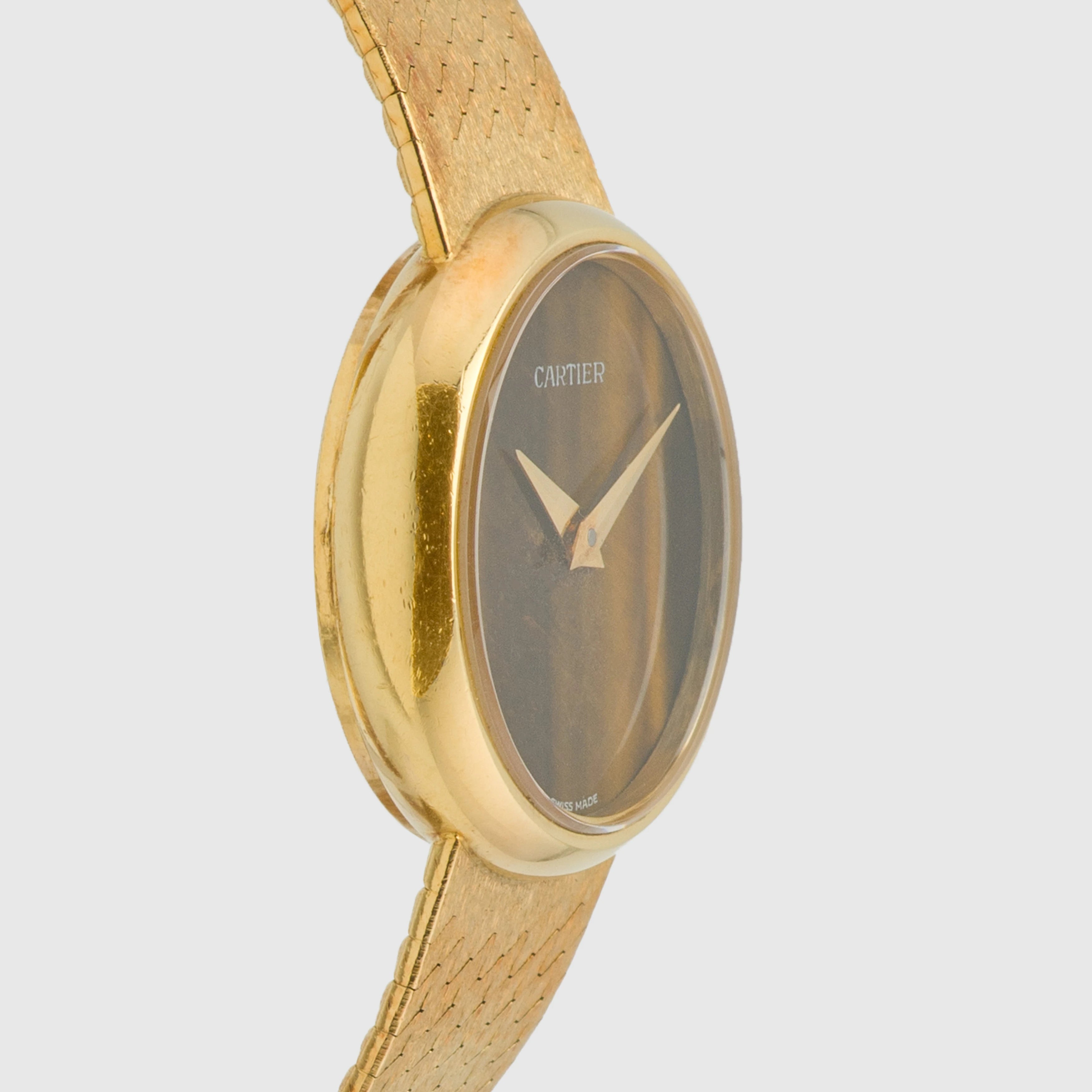 2000's Corum Retailed by Cartier 18k Tiger Eye Dial Ref. 10179