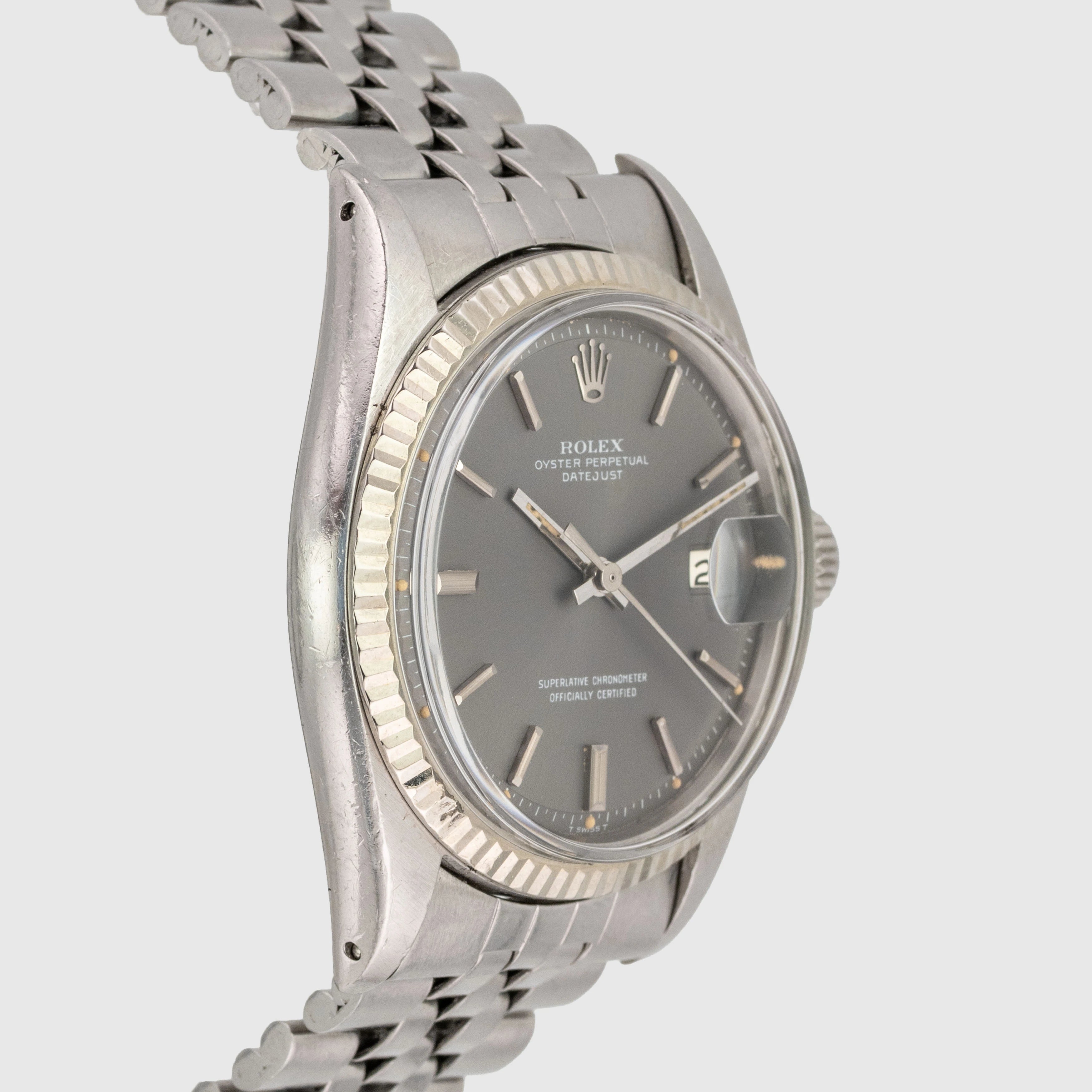 1970 Rolex Datejust Grey Dial Ref. 1601