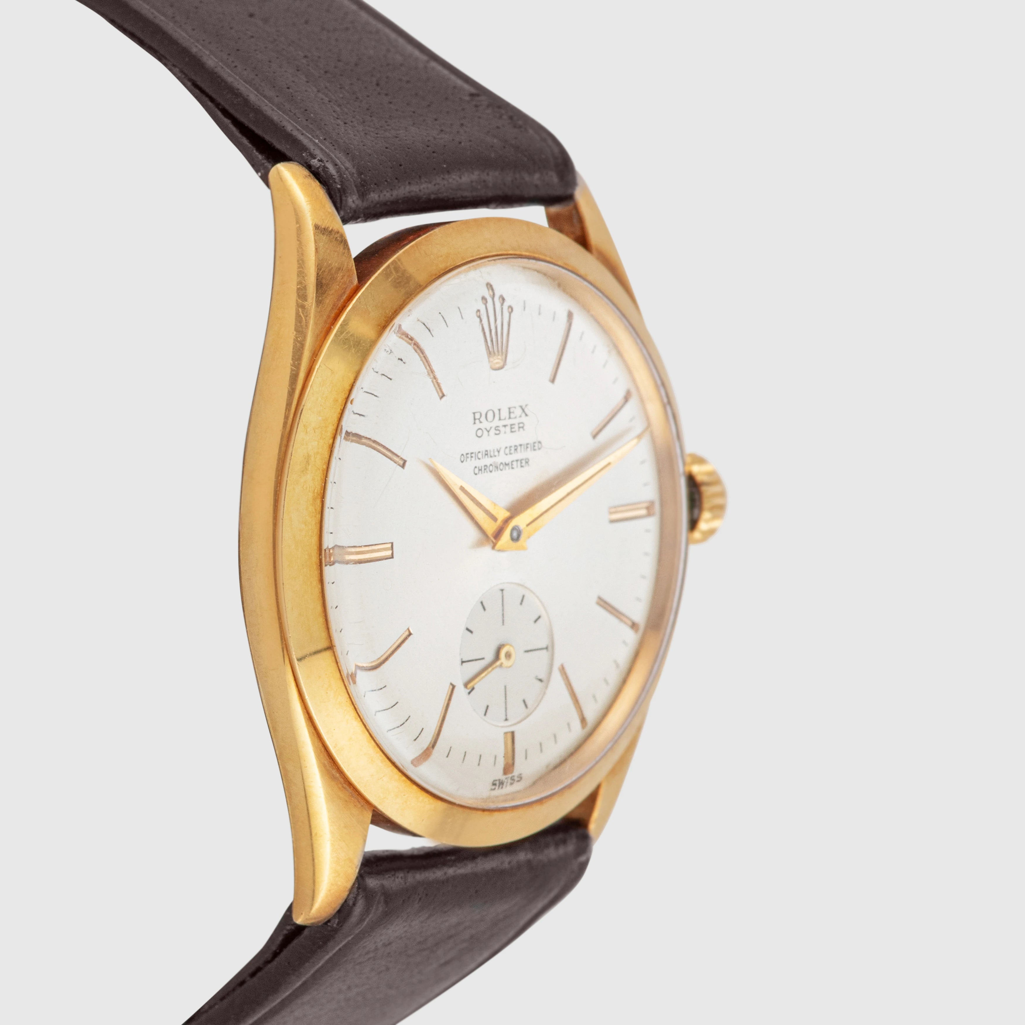1955 Rolex Oyster Veriflat Ref. 6512