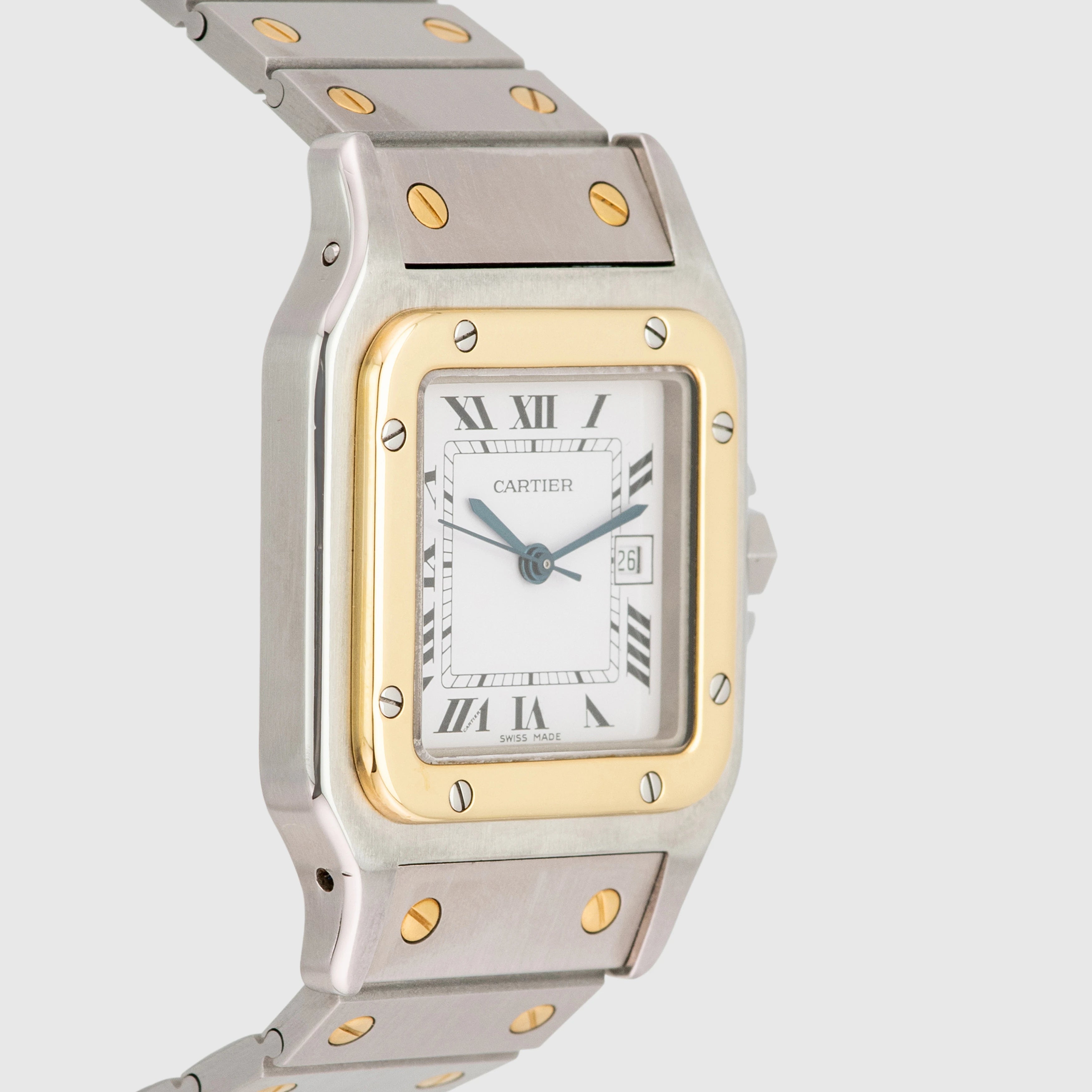 1980's Cartier Santos St/G Ref. 2961 (with Box)