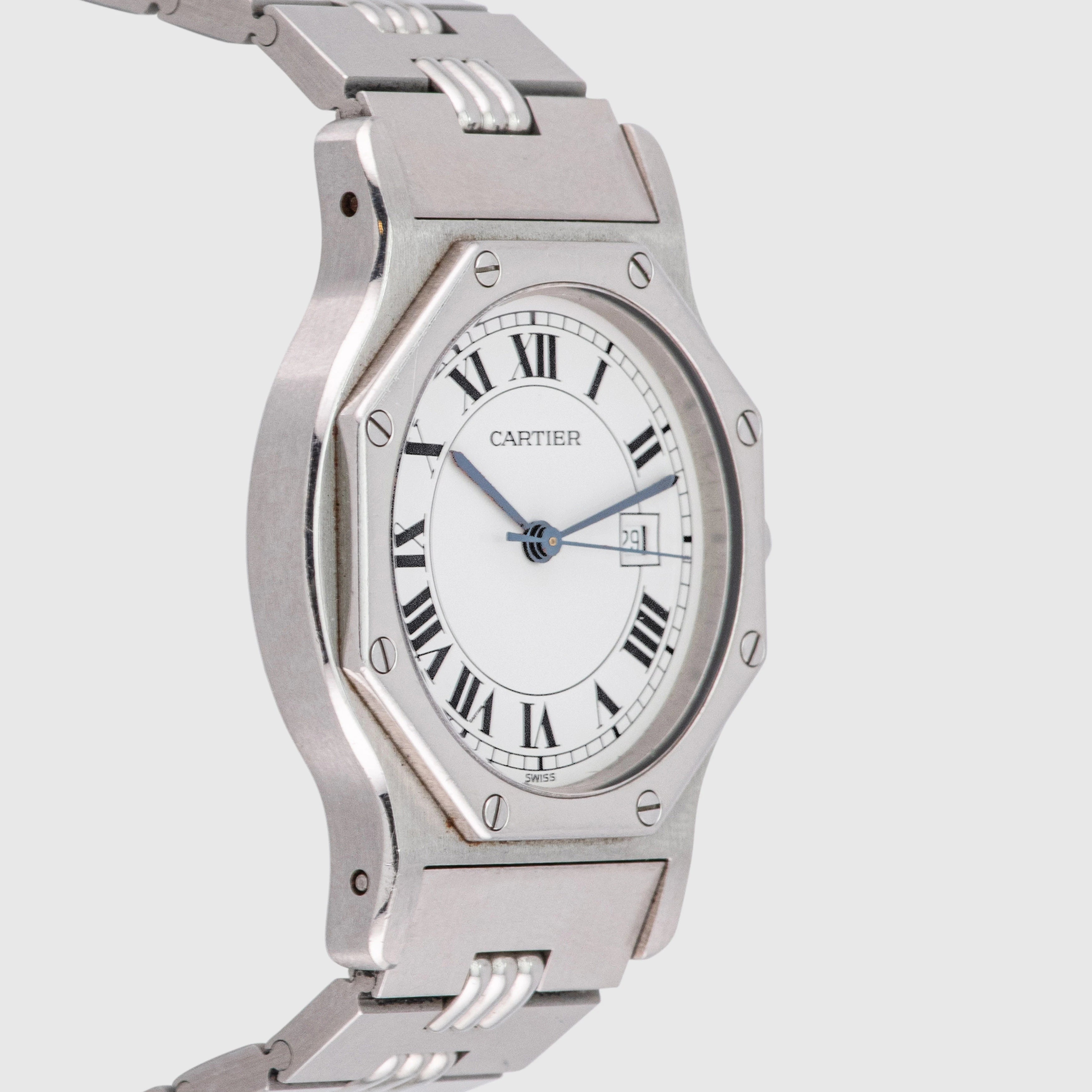 1980's Cartier Santos Octagon Ref. 2965