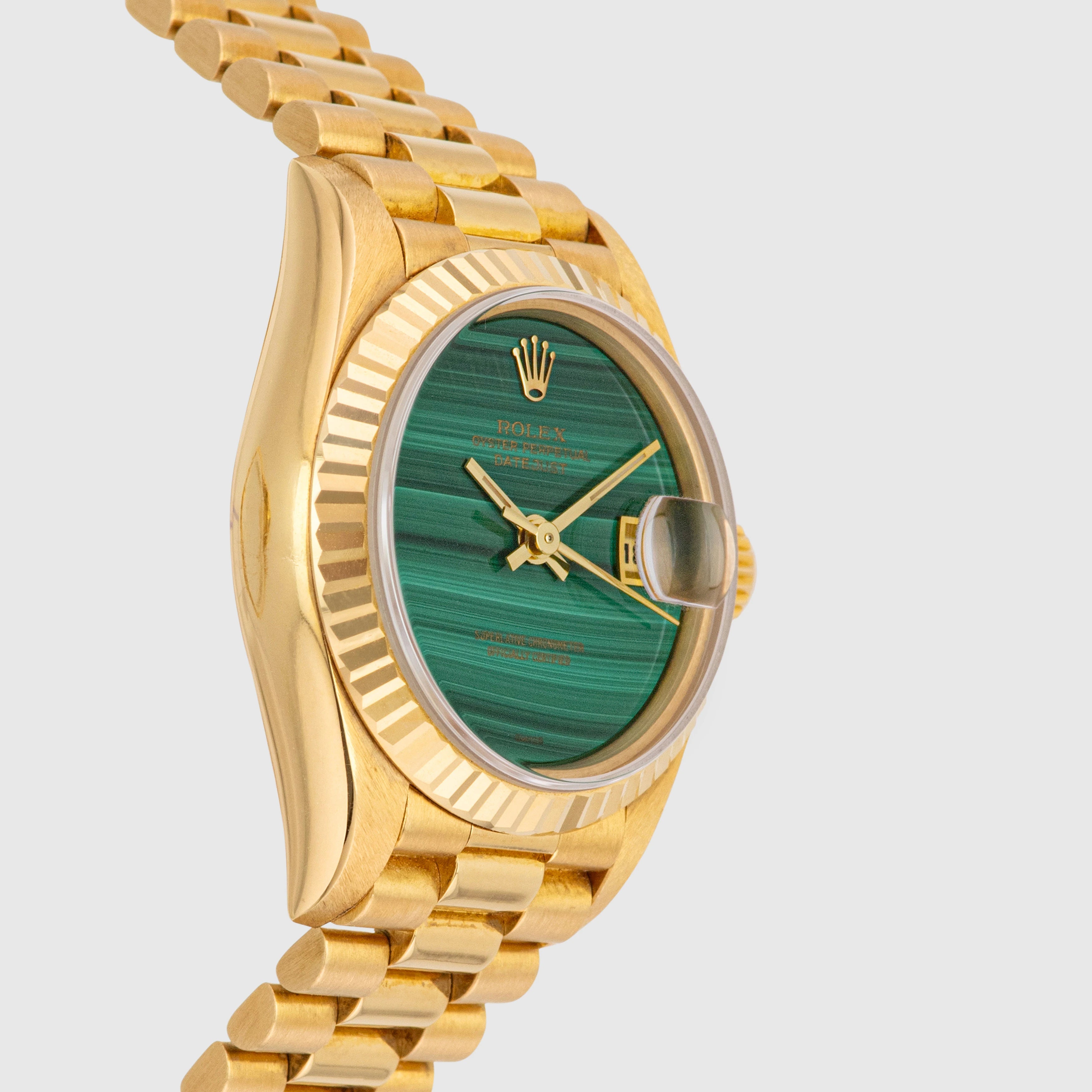 1993 Rolex Lady Datejust Malachite Dial Ref. 69178