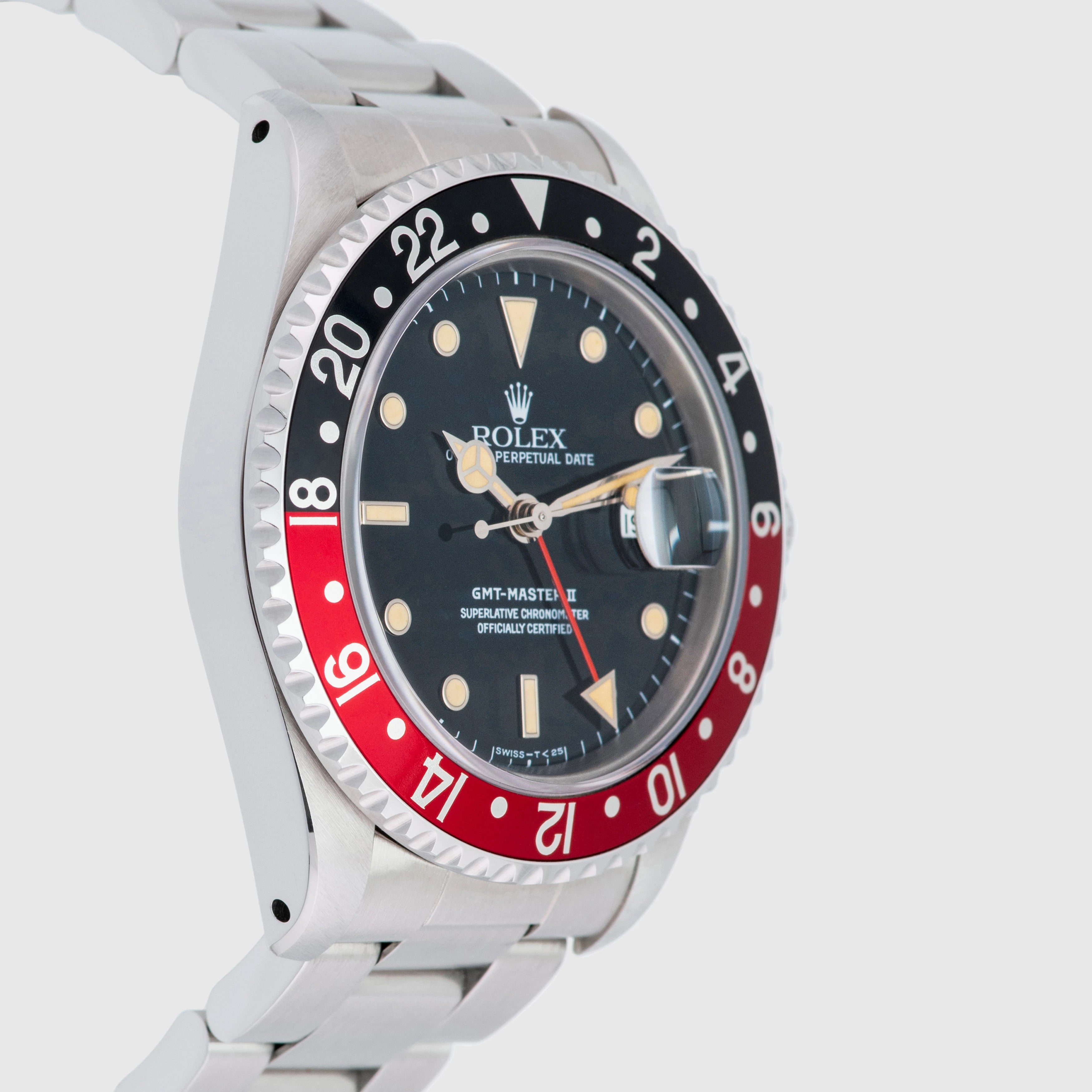 1991 Rolex GMT Master II 'Coke' Oyster Bracelet Ref. 16710 (Full Set)