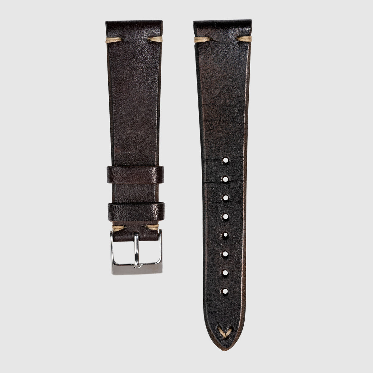 Vintage Straps Berluti with White Stitching (Multiple Colors & Sizes)
