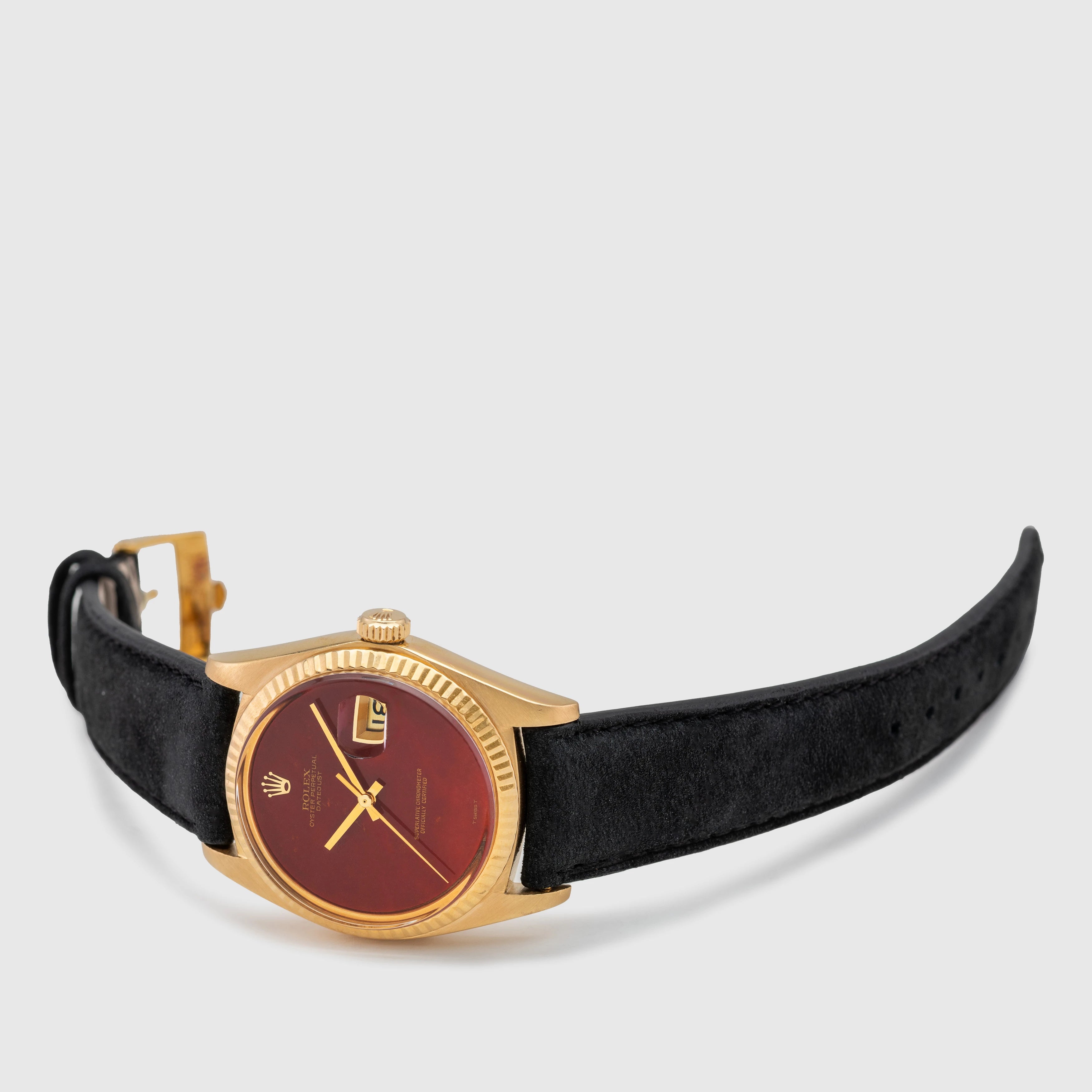 1976 Rolex Datejust 18K Red Jasper Ref. 1601