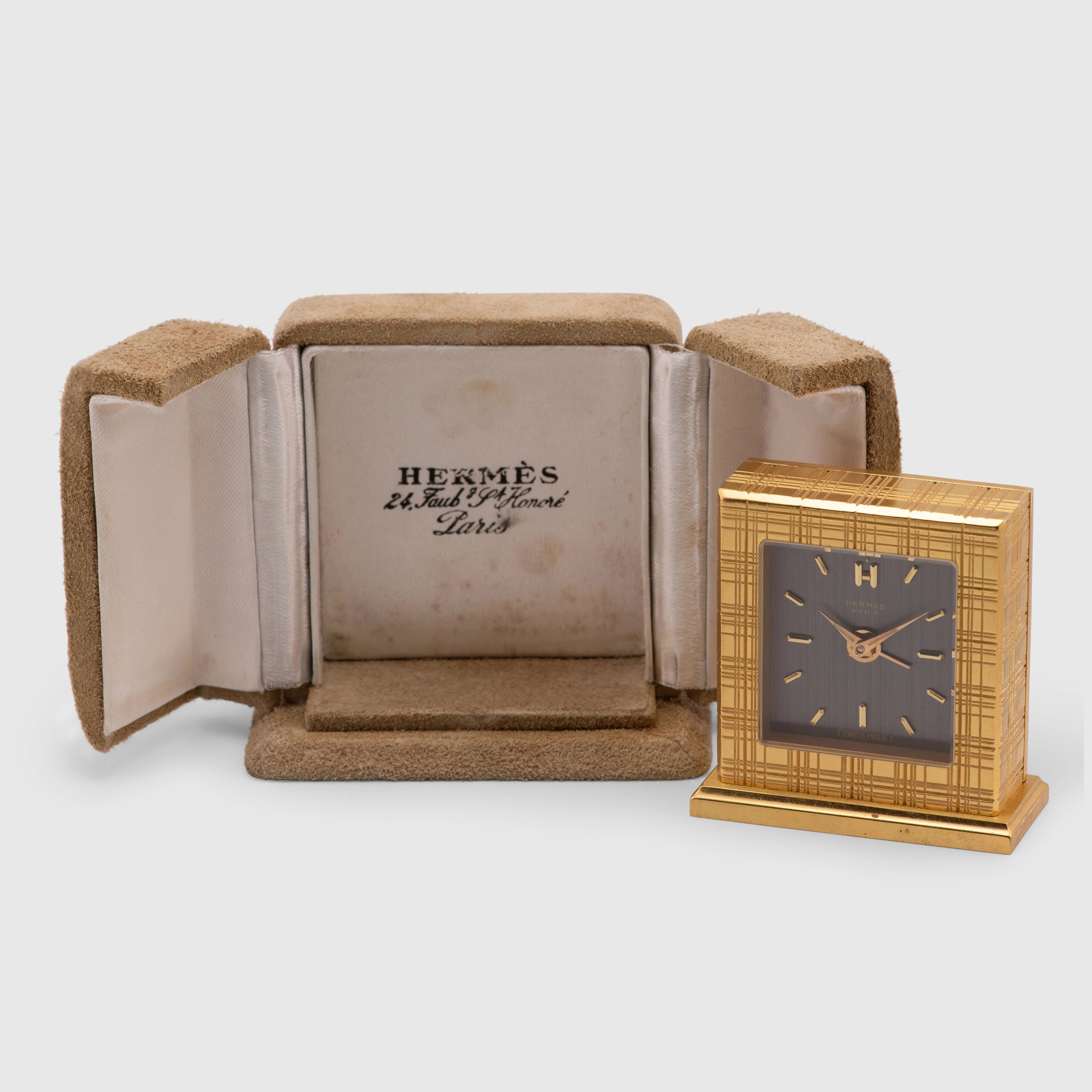 1960 Hermes Travel Clock (France/Switzerland)