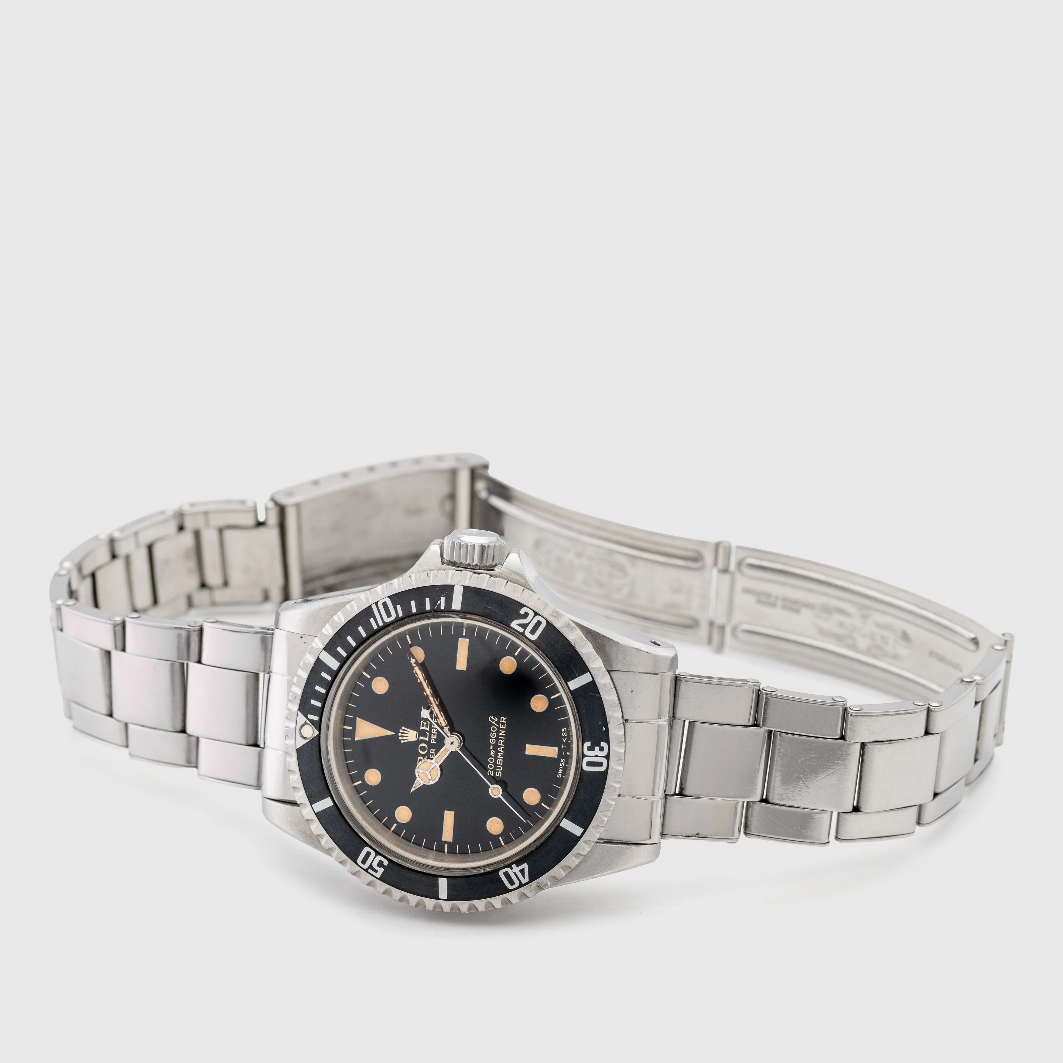 1966 Rolex Submariner Gilt Pumpkin Unpolished Ref. 5513