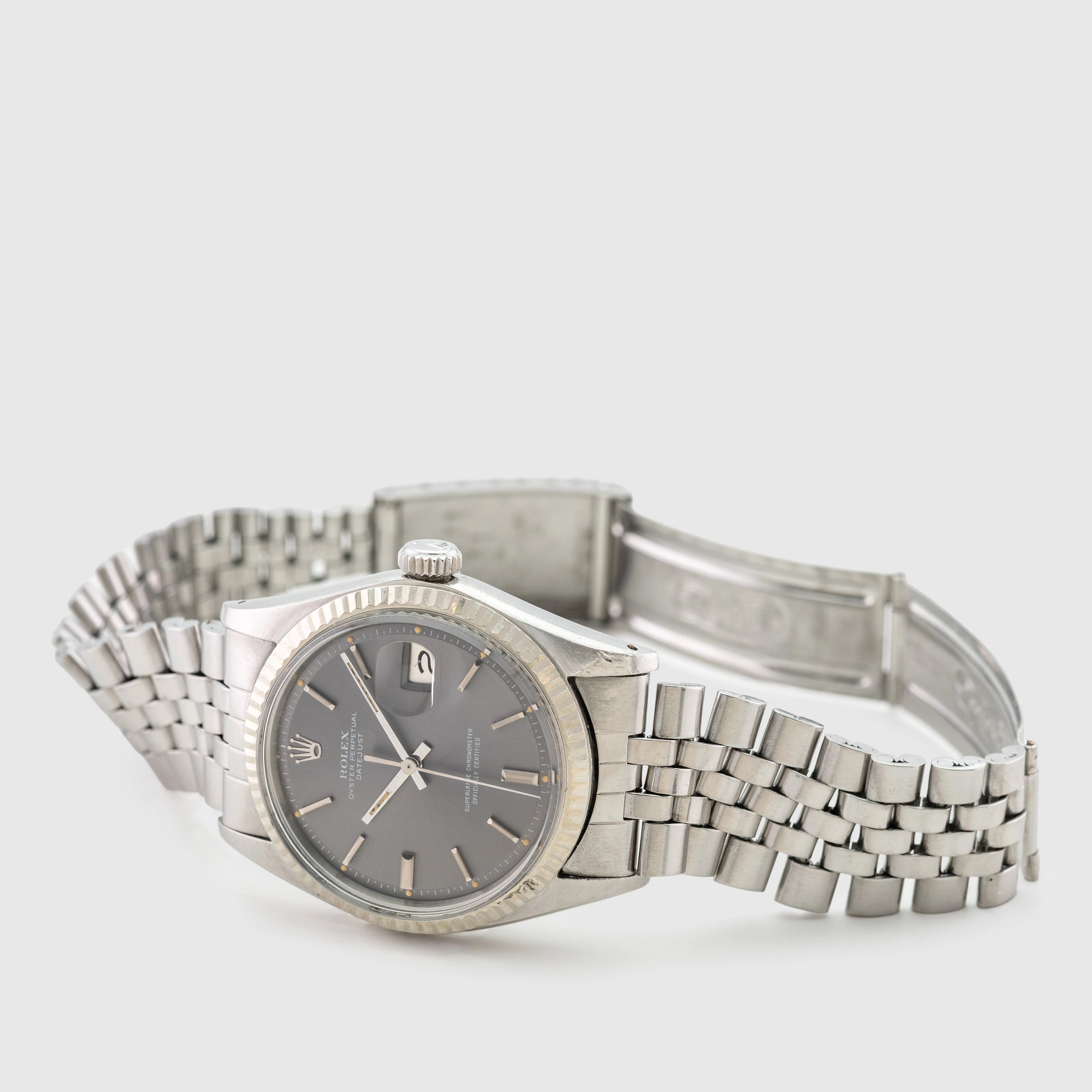 1970 Rolex Datejust Grey Dial Ref. 1601