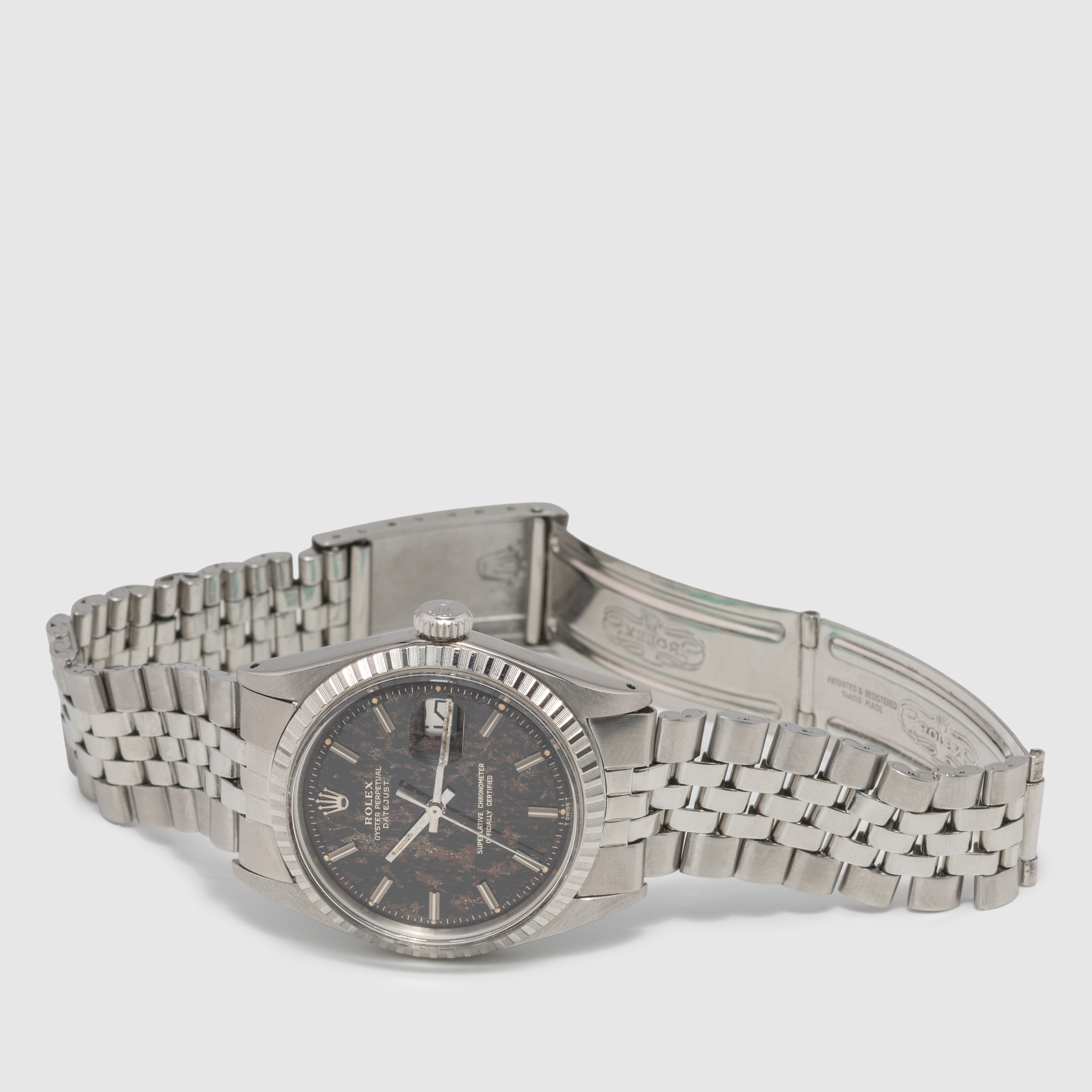1971 Rolex Datejust Tropical Gilt Dial Ref. 1603