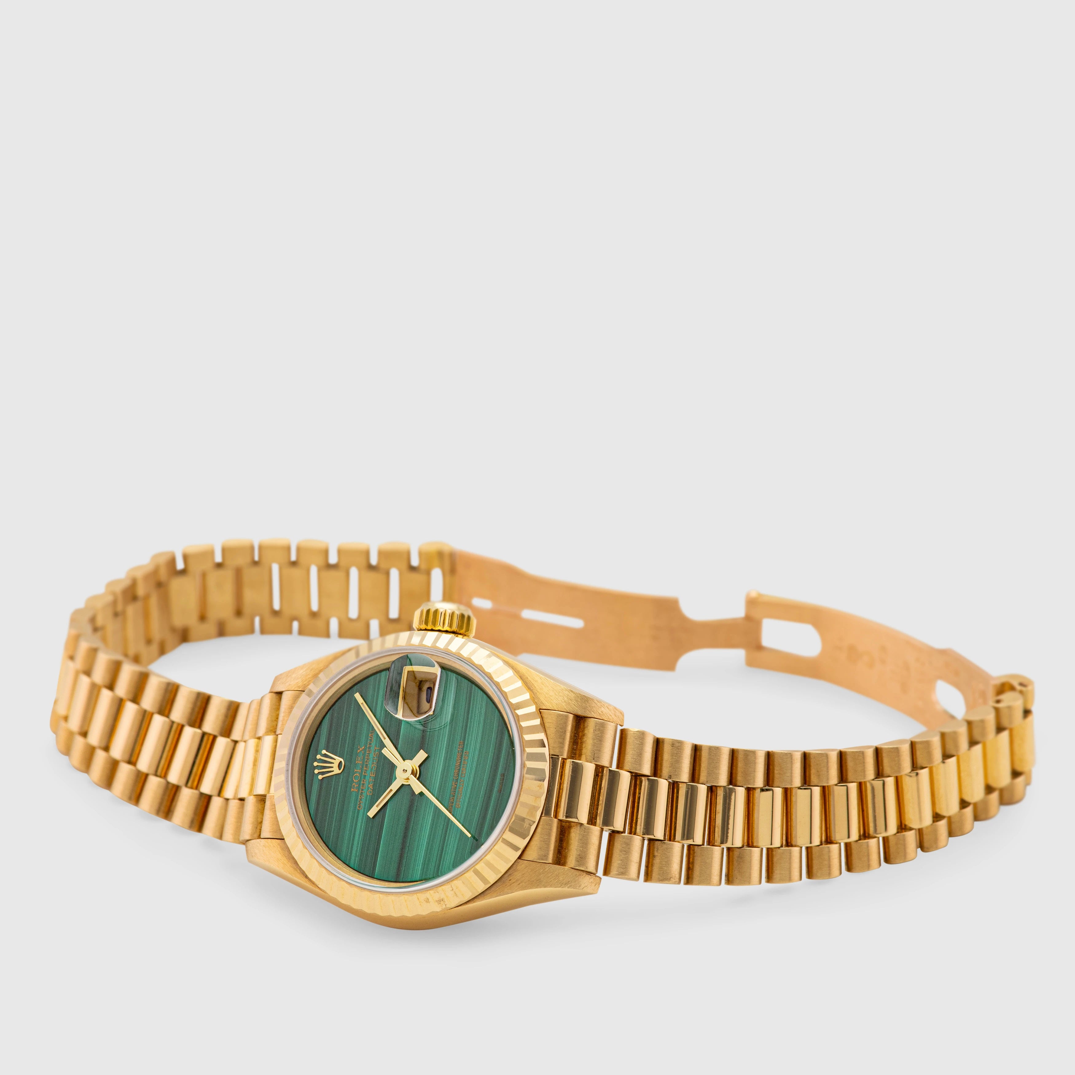 1993 Rolex Lady Datejust Malachite Dial Ref. 69178