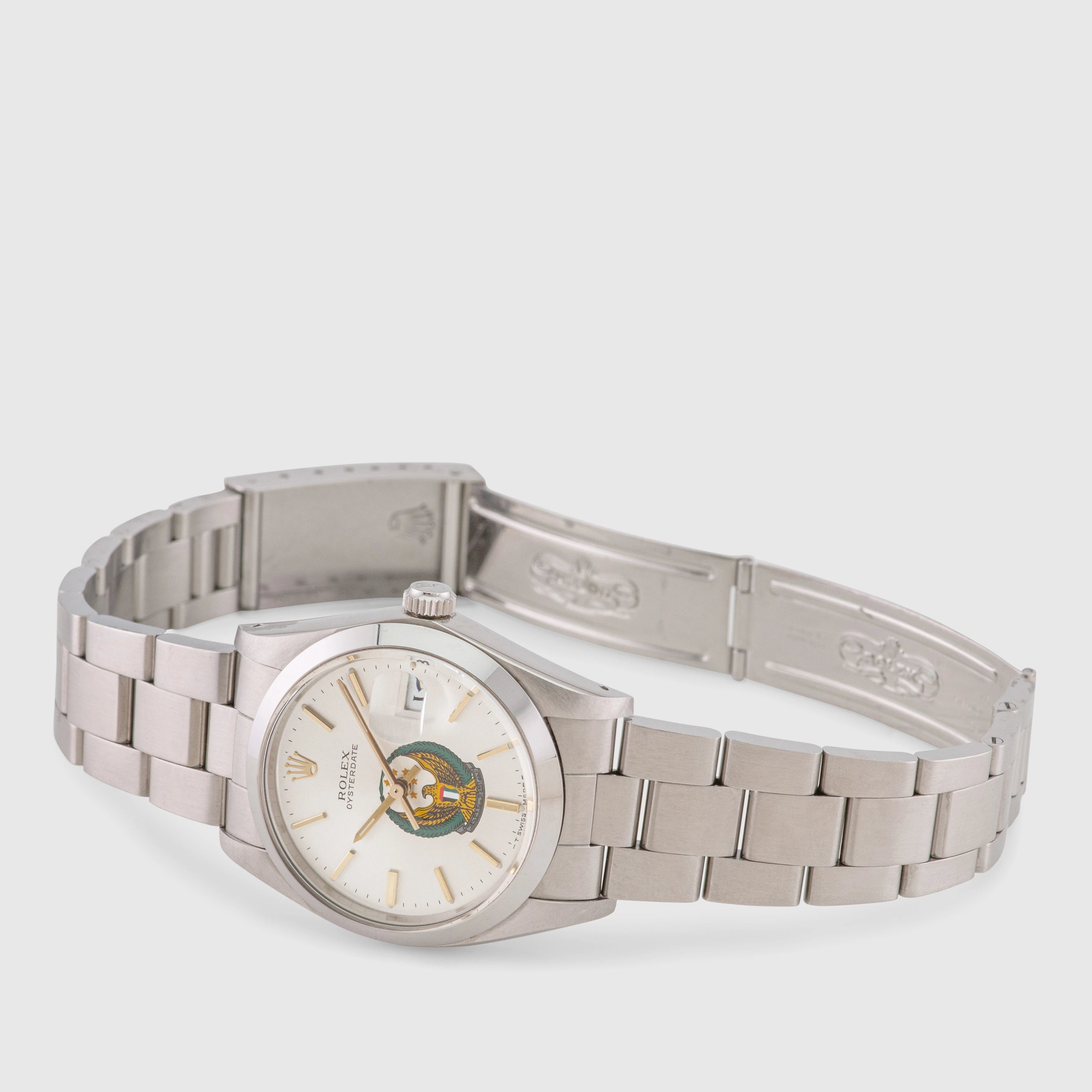 1986 Rolex Oysterdate Precison 'UAE Armed Forces' Ref. 6694 (Full Set)