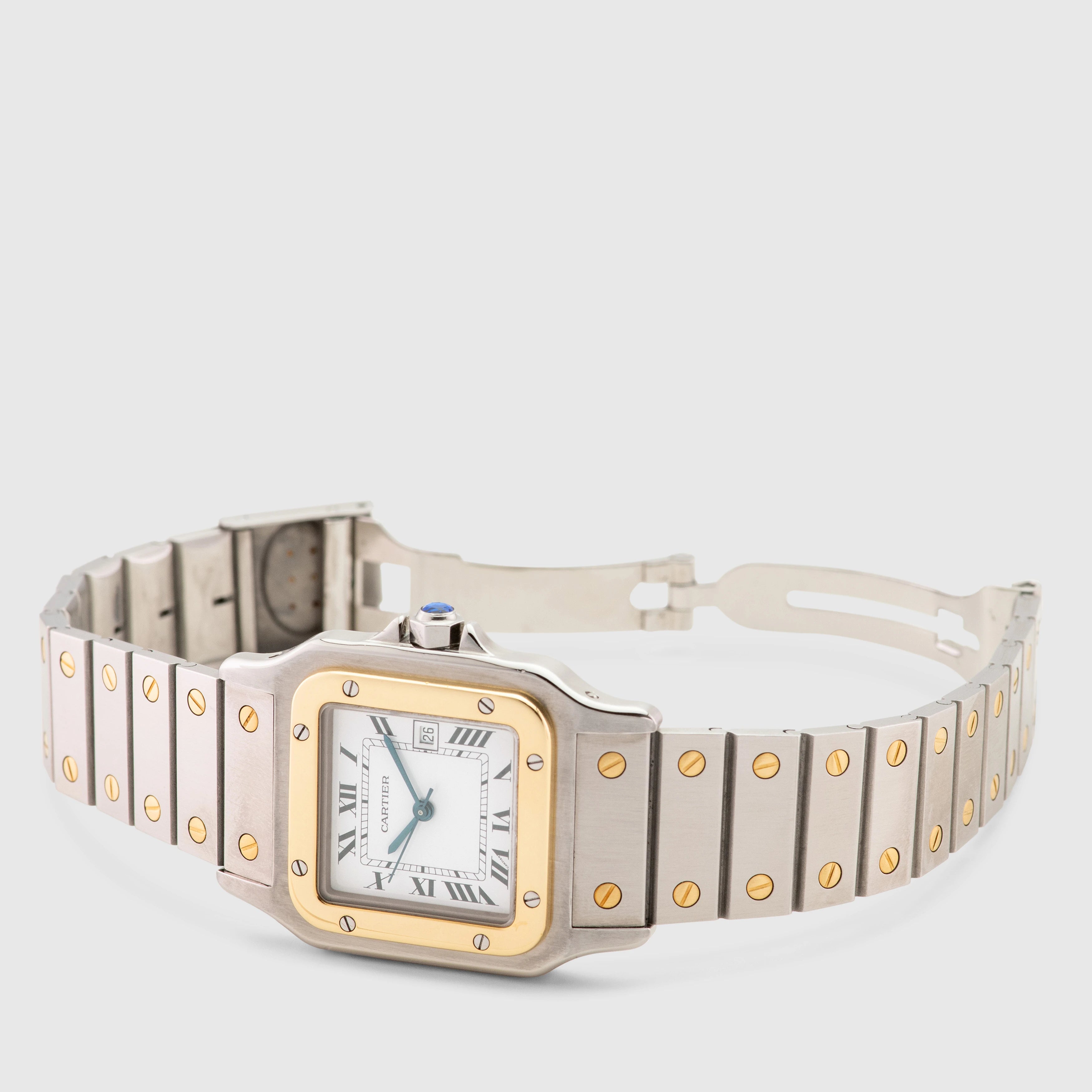 1980's Cartier Santos St/G Ref. 2961 (with Box)