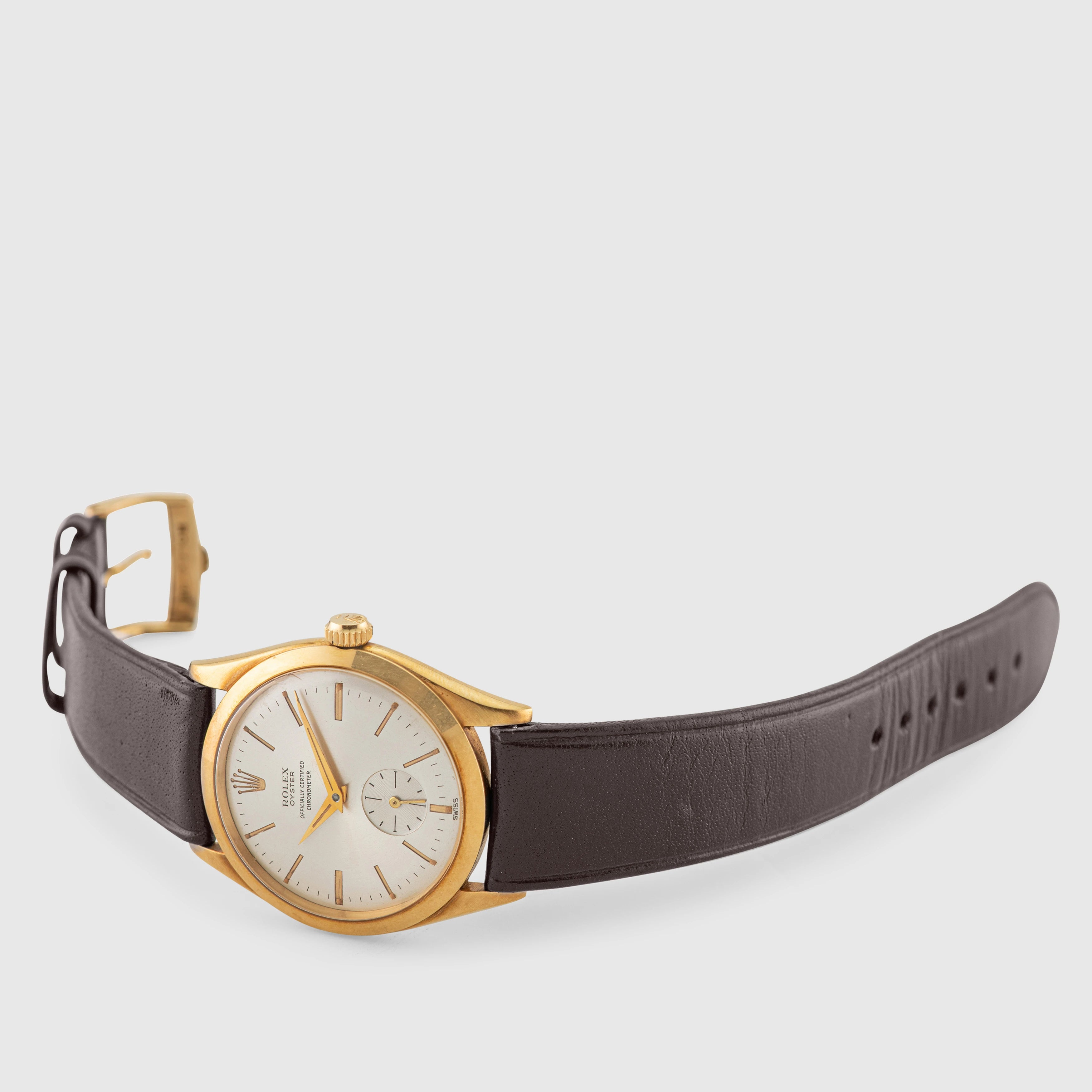 1955 Rolex Oyster Veriflat Ref. 6512