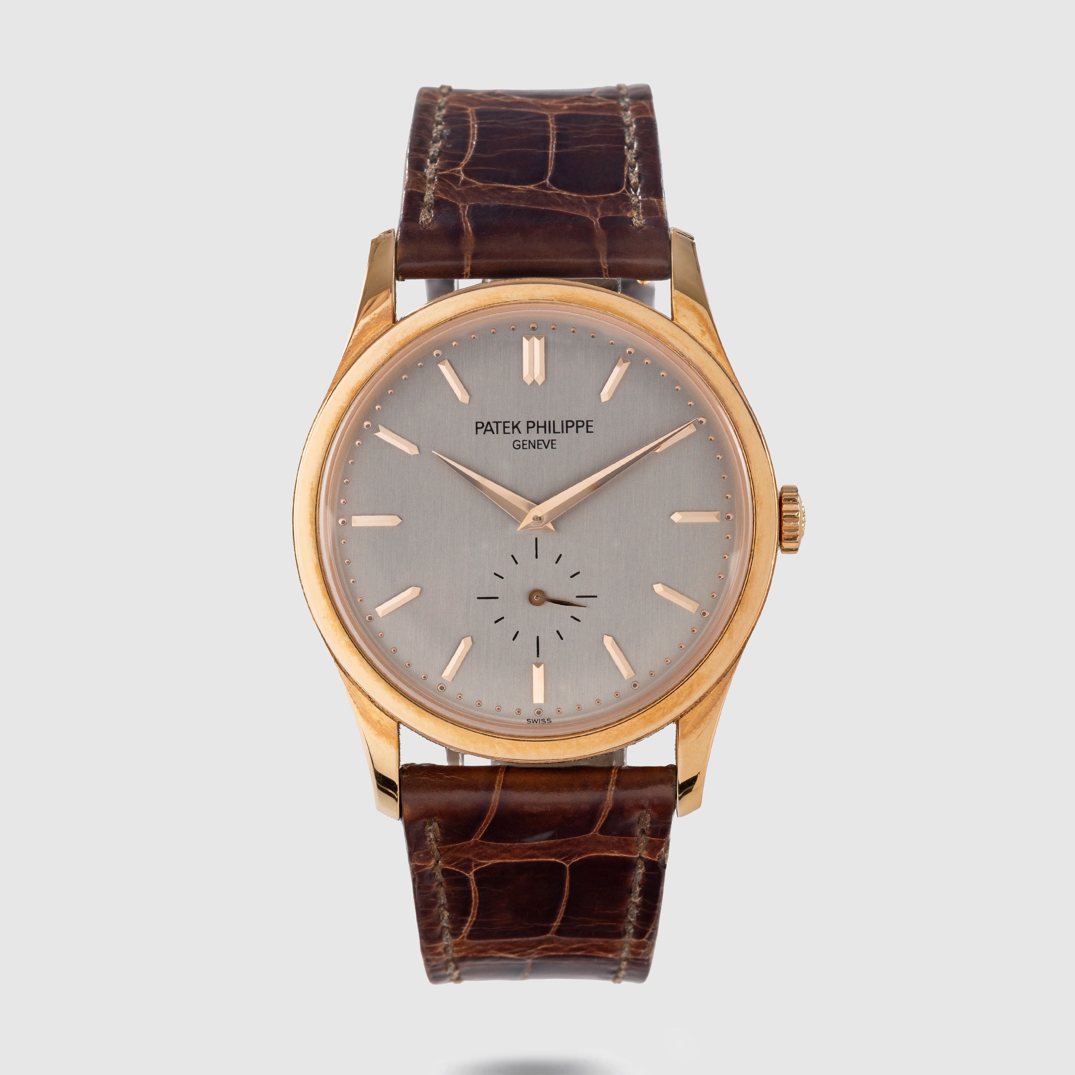 2012 Patek Philippe Calatrava Unpolished Ref. 5196R (Full Set)