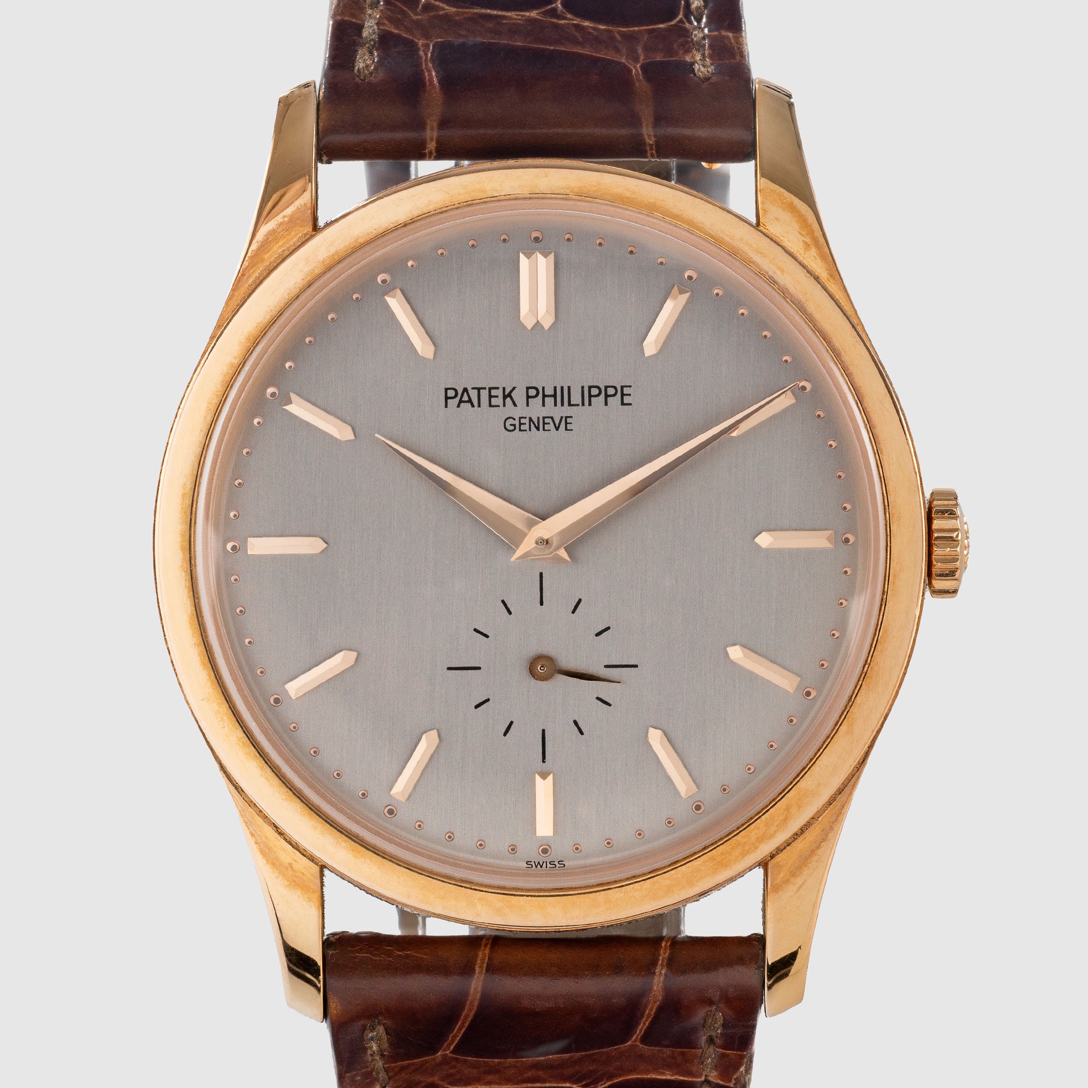 2012 Patek Philippe Calatrava Unpolished Ref. 5196R (Full Set)