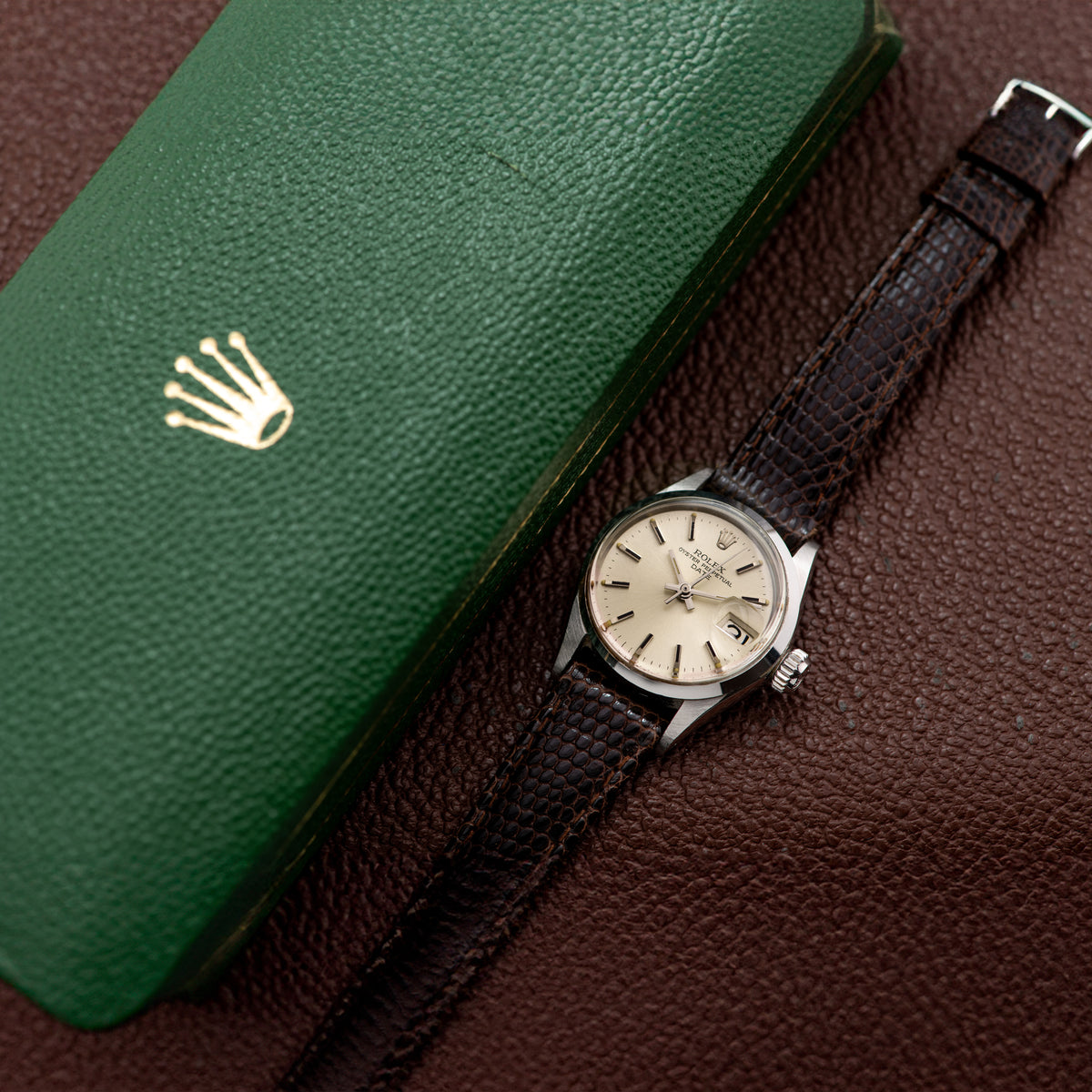 1969 Rolex Lady Date 'New Old Stock' Silver Dial Ref. 6516 (with Box & Booklet)