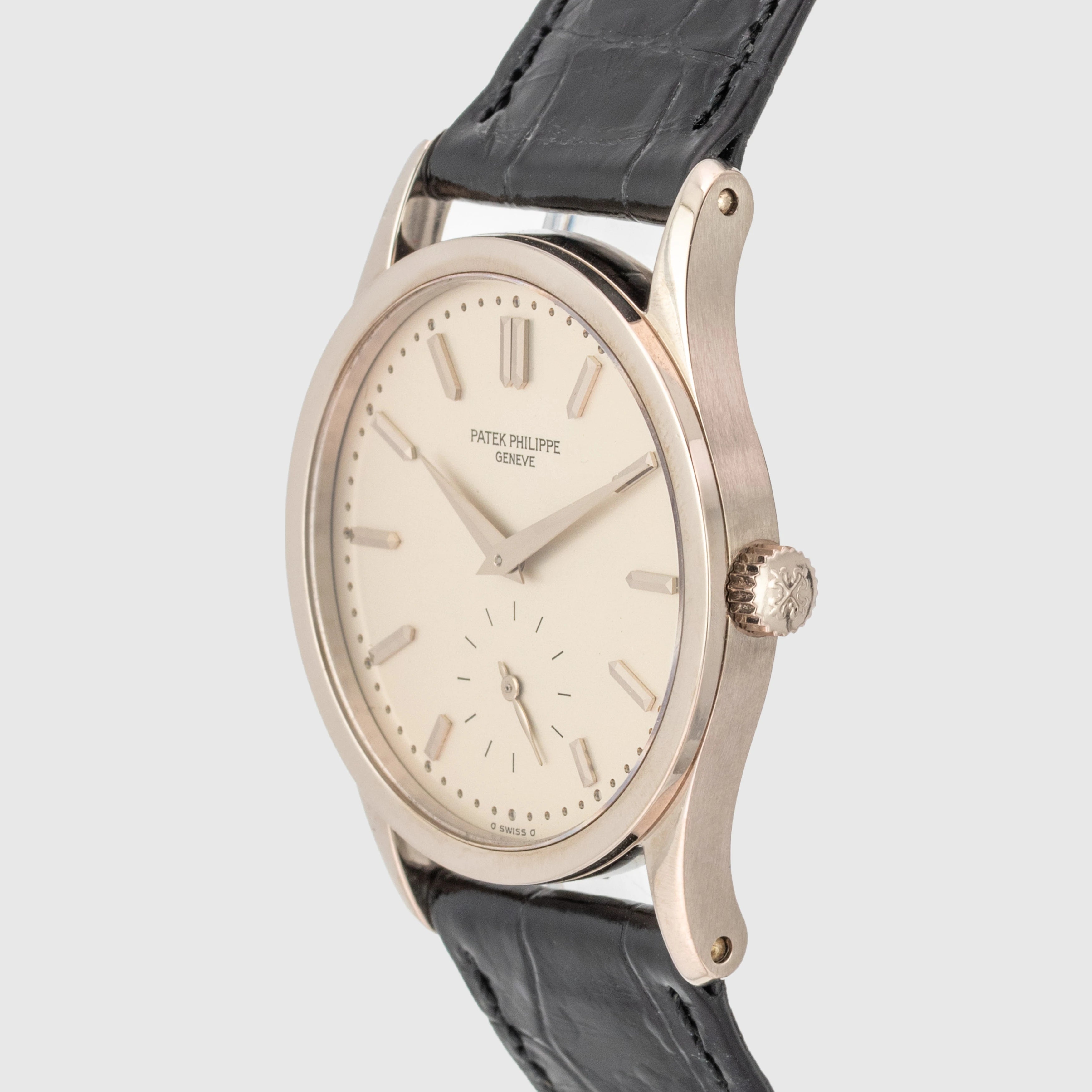 1980's Patek Philippe Calatrava White Gold Ref. 3796