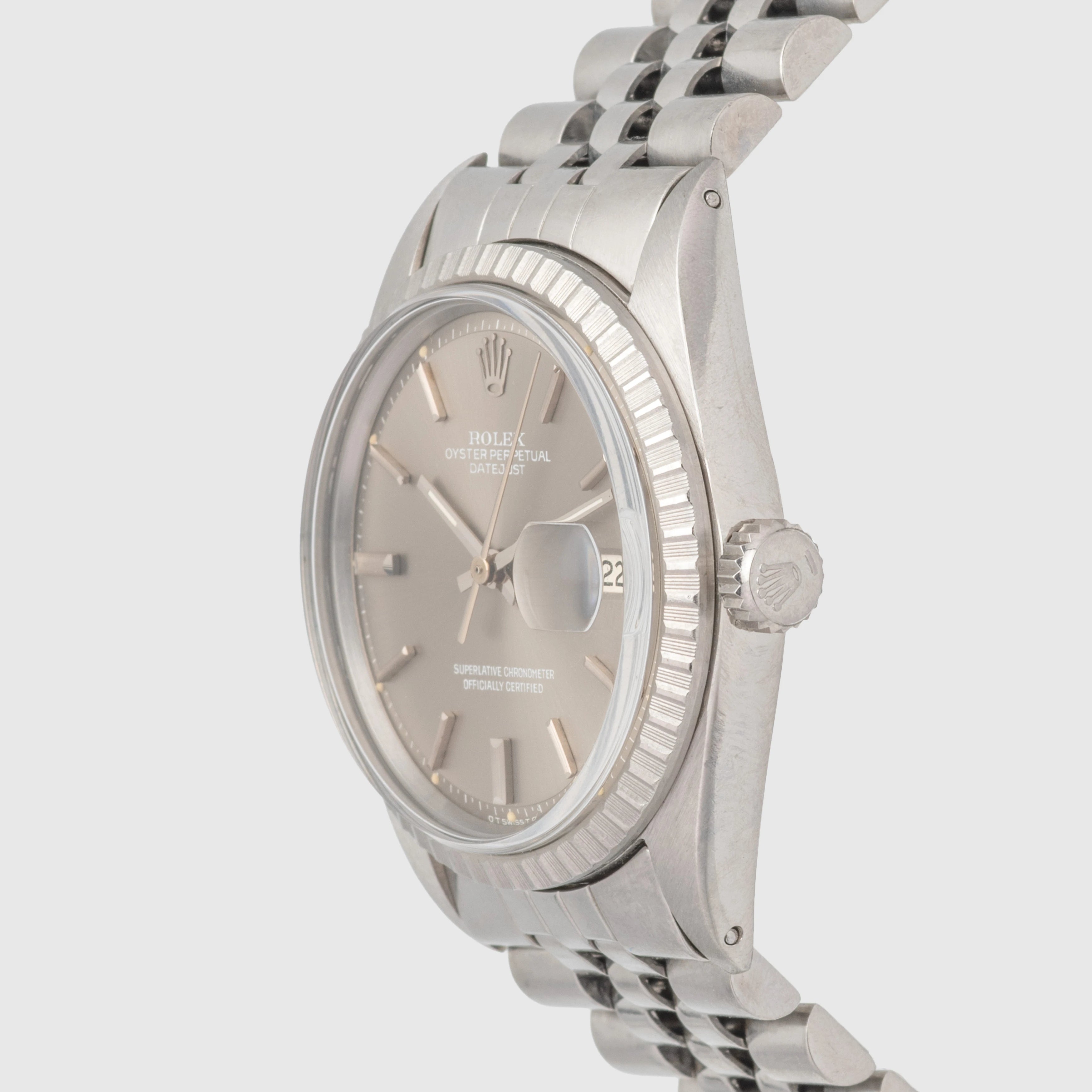 1973 Rolex Datejust Grey Dial Ref. 1603