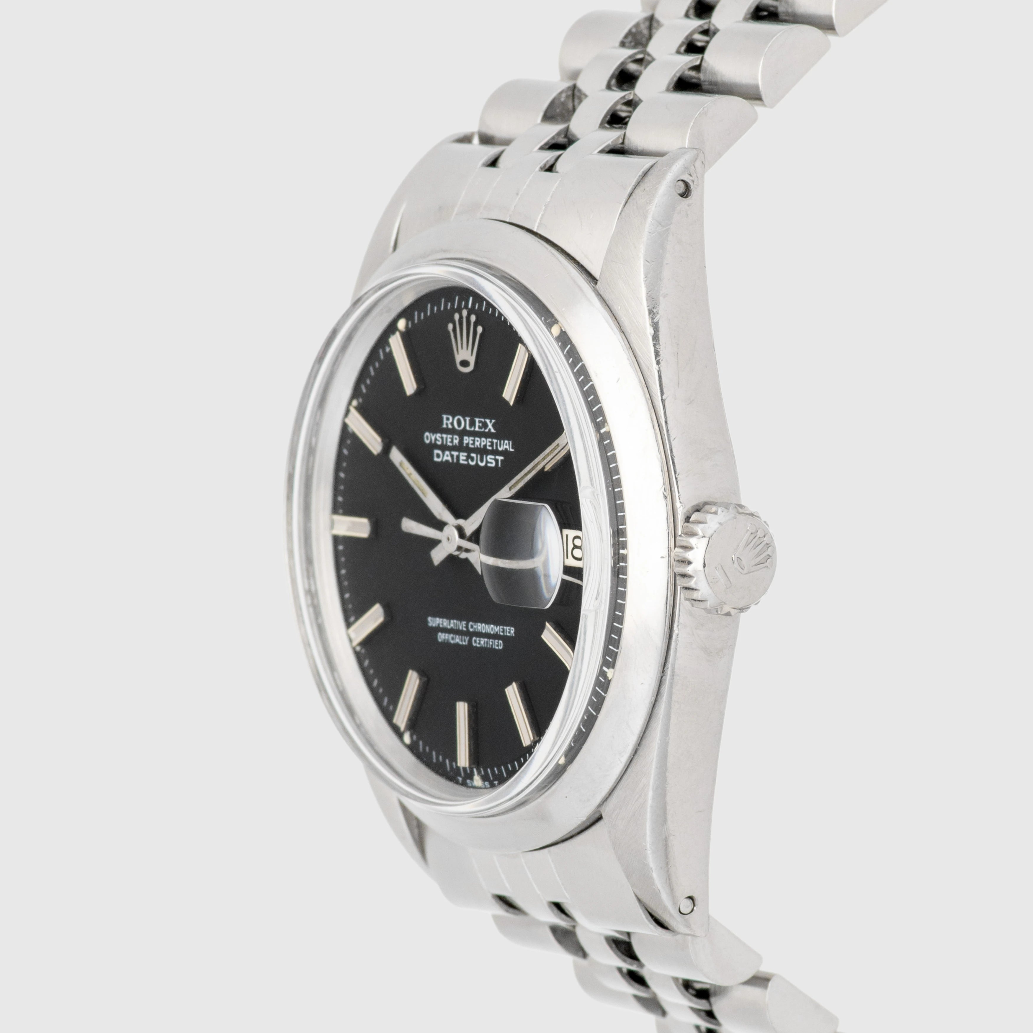 1971 Rolex Datejust Black Dial Ref. 1600
