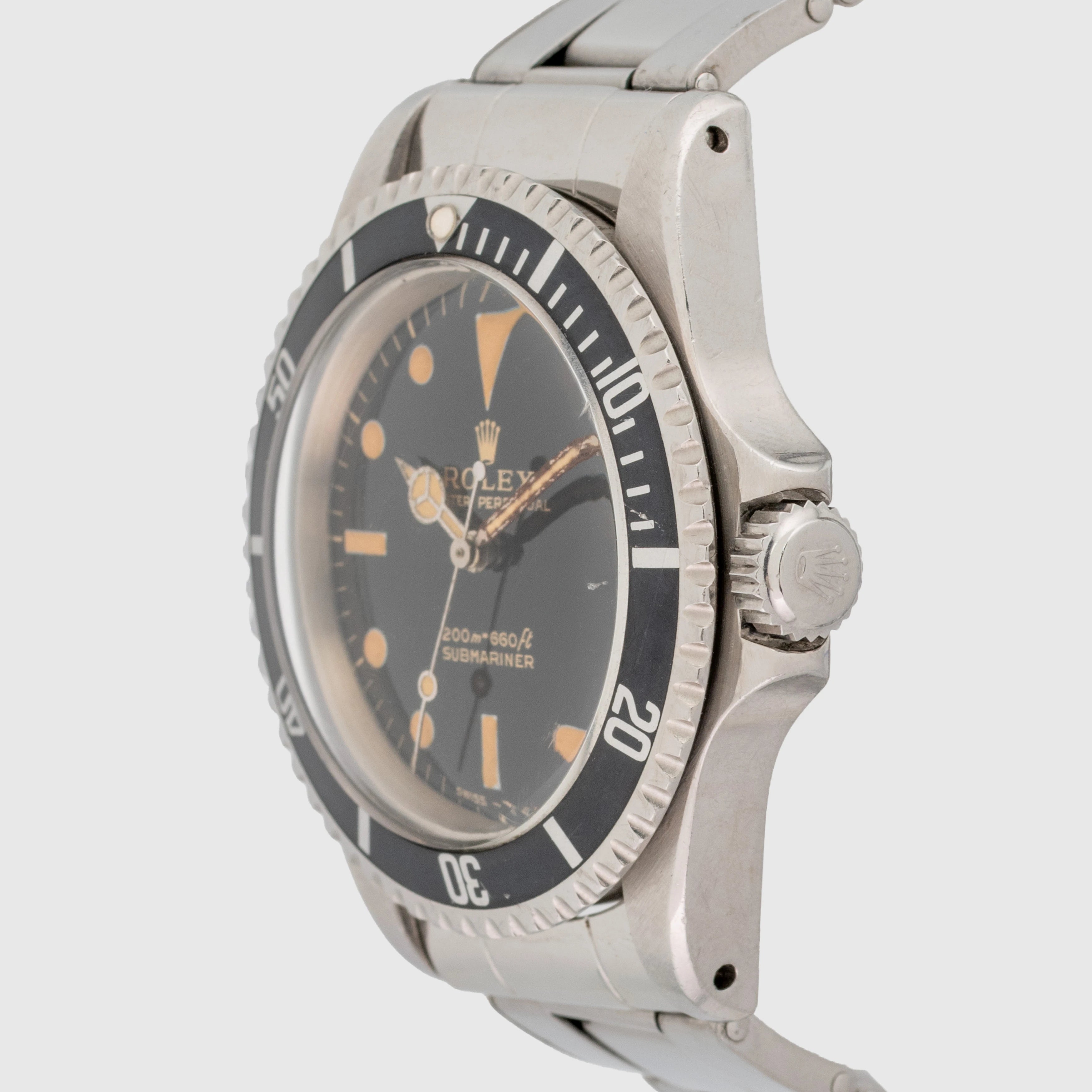 1966 Rolex Submariner Gilt Pumpkin Unpolished Ref. 5513