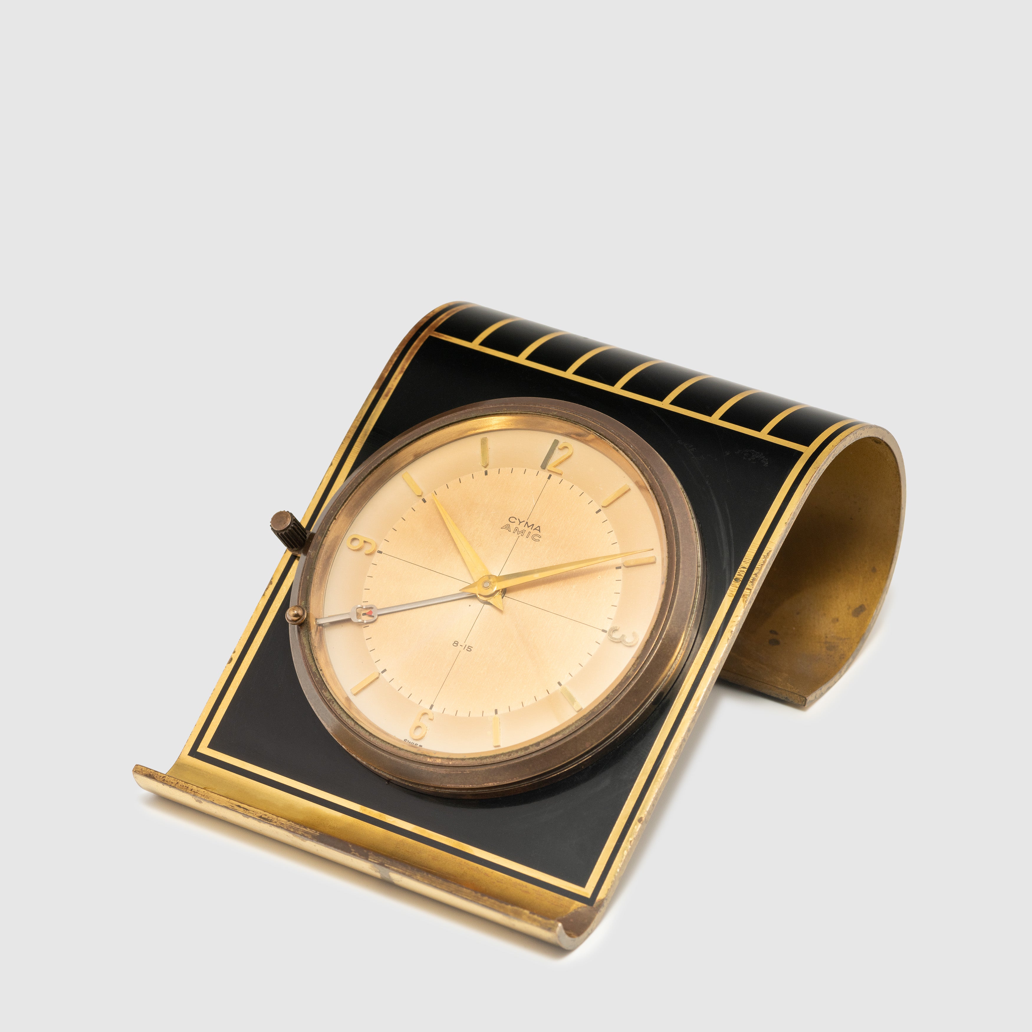 1940's Cyma Amic Alarm Clock
