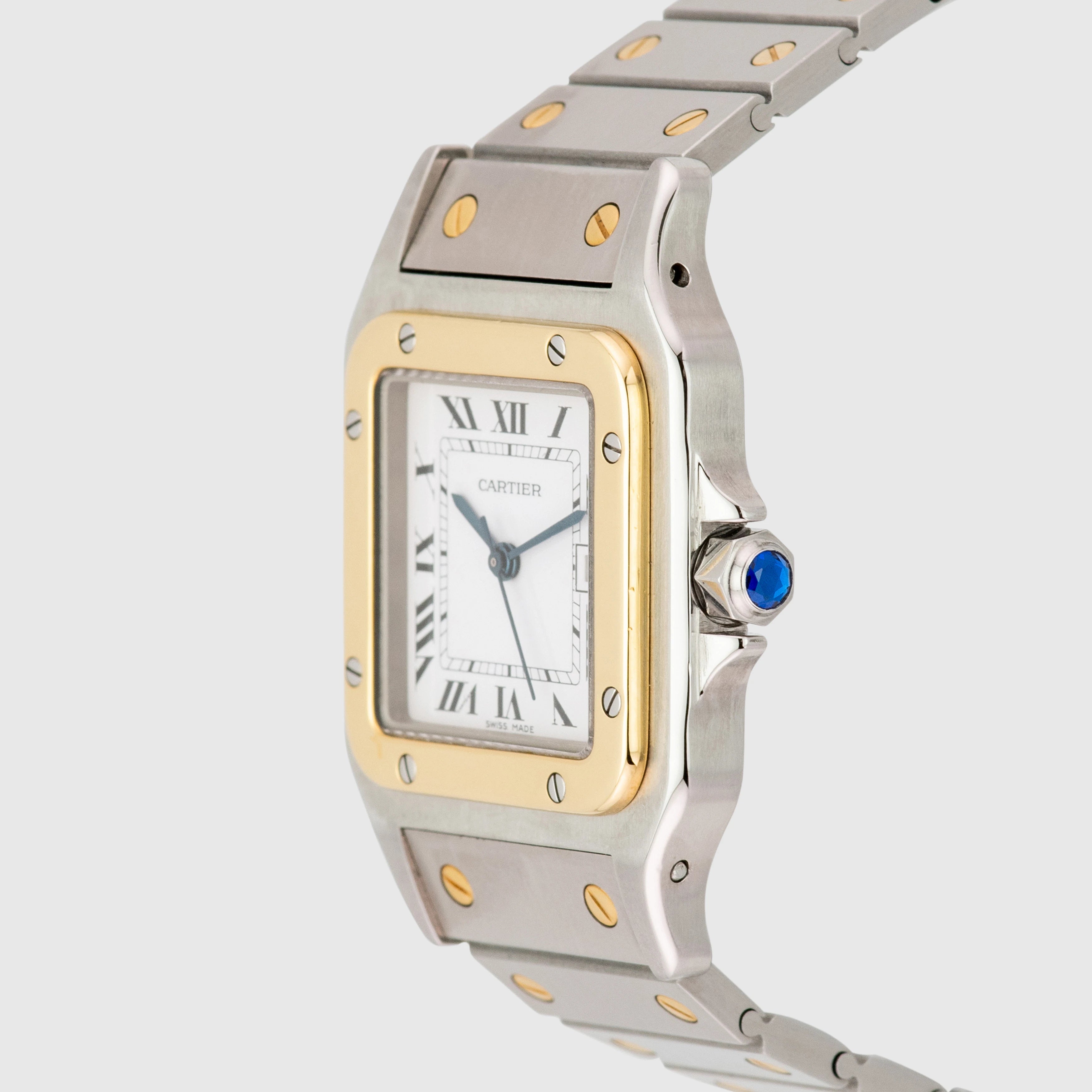1980's Cartier Santos St/G Ref. 2961 (with Box)