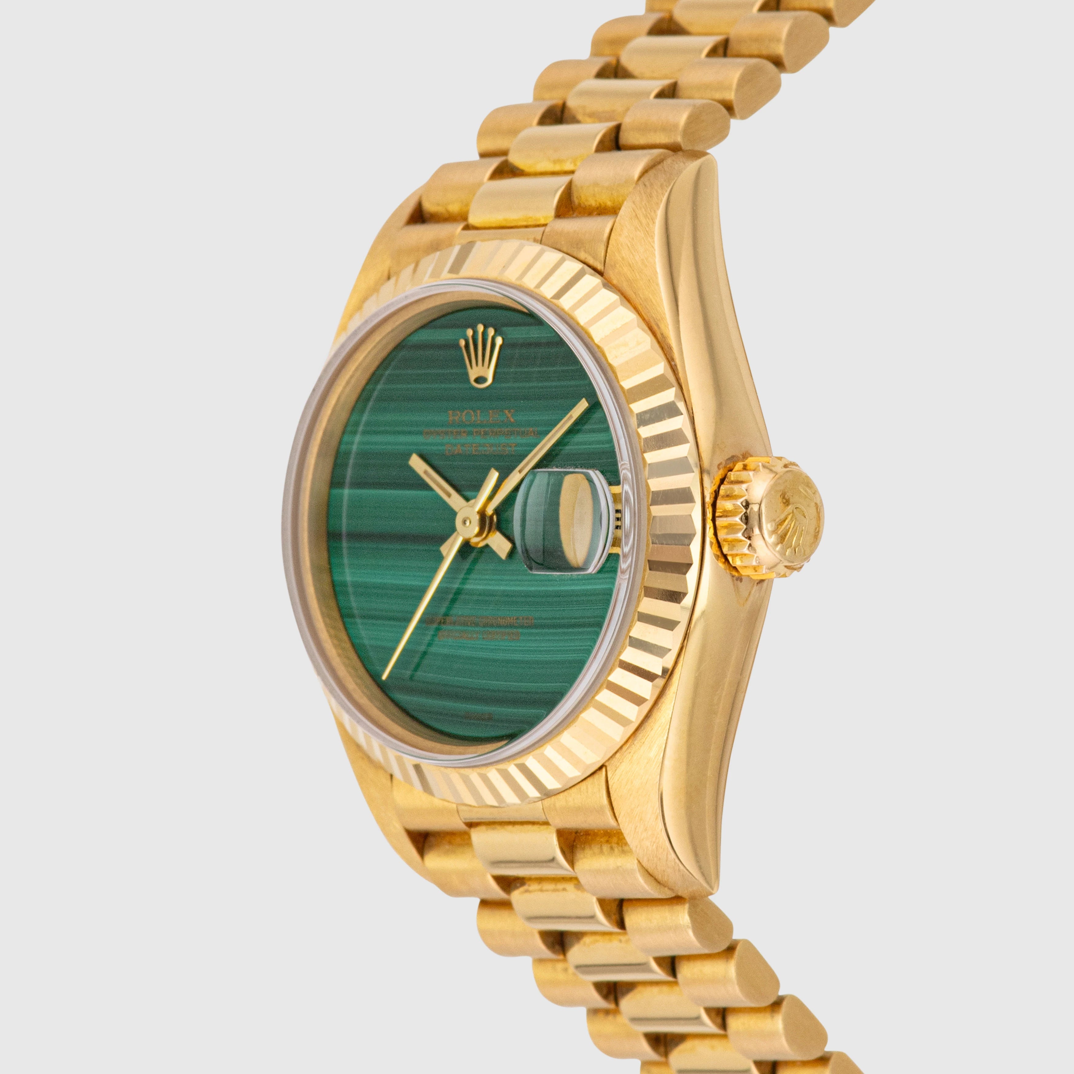 1993 Rolex Lady Datejust Malachite Dial Ref. 69178