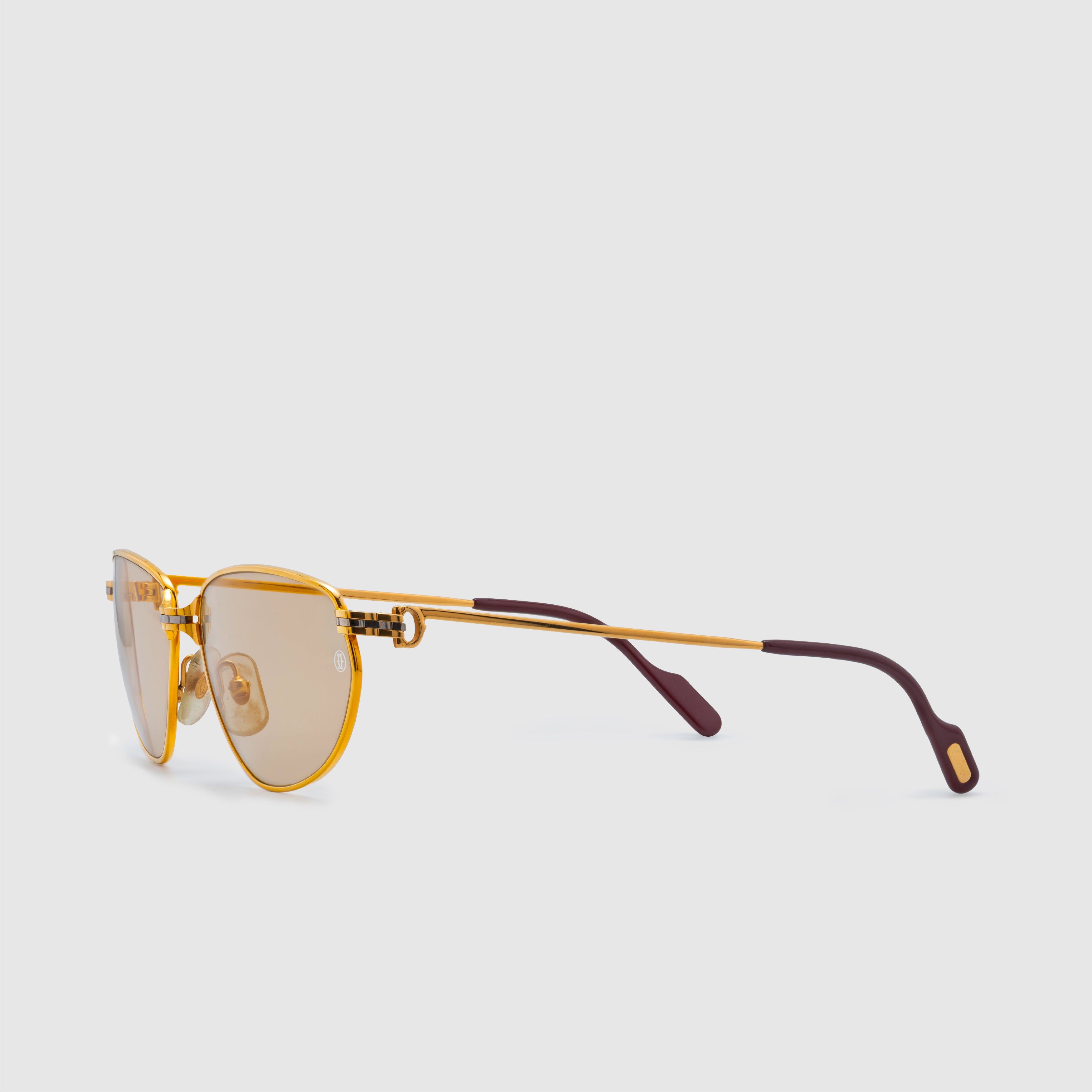 Vintage Cartier Panthère Windsor Sunglass circa 1990's