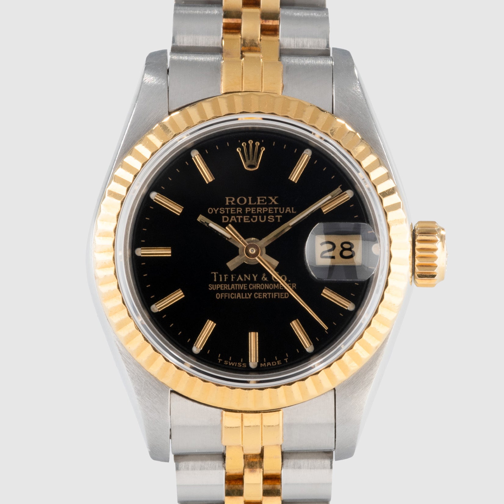 1987 Rolex Datejust Ladies St/G Tiffany & Co. Ref. 69173