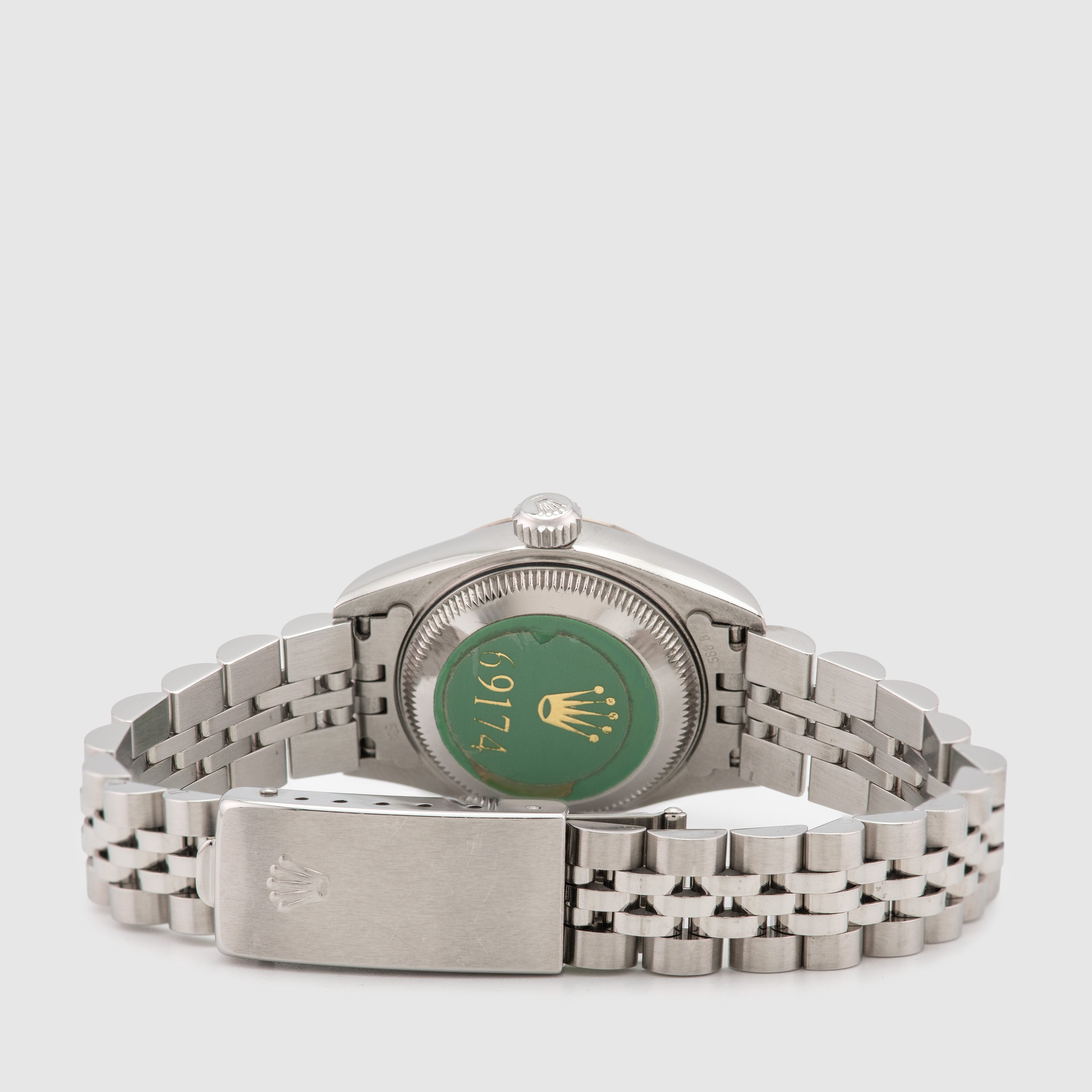1997 Rolex Lady Datejust LNOS Salmon Dial Ref. 69174