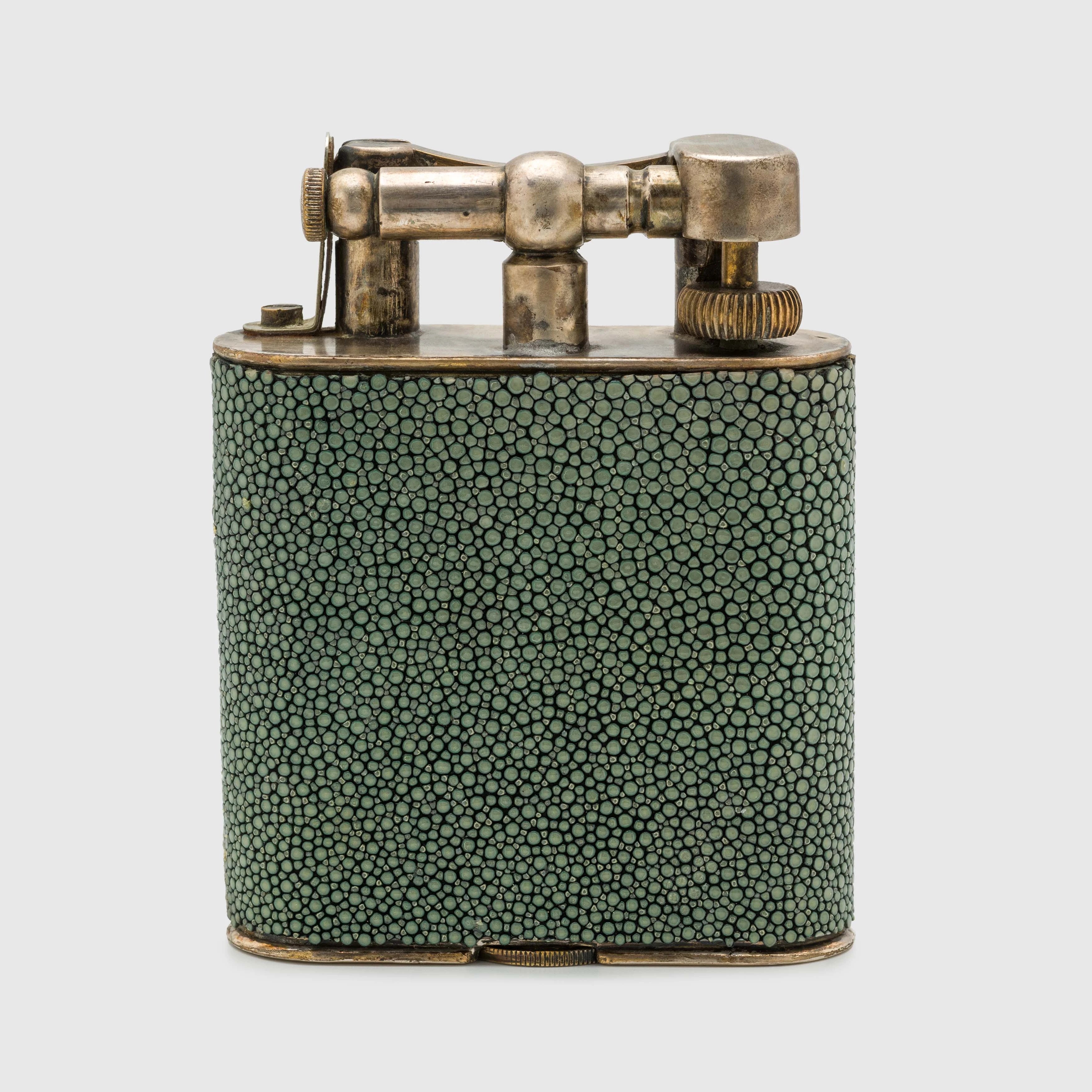 1940's Dunhill Desk Table Arm Petrol Lighter