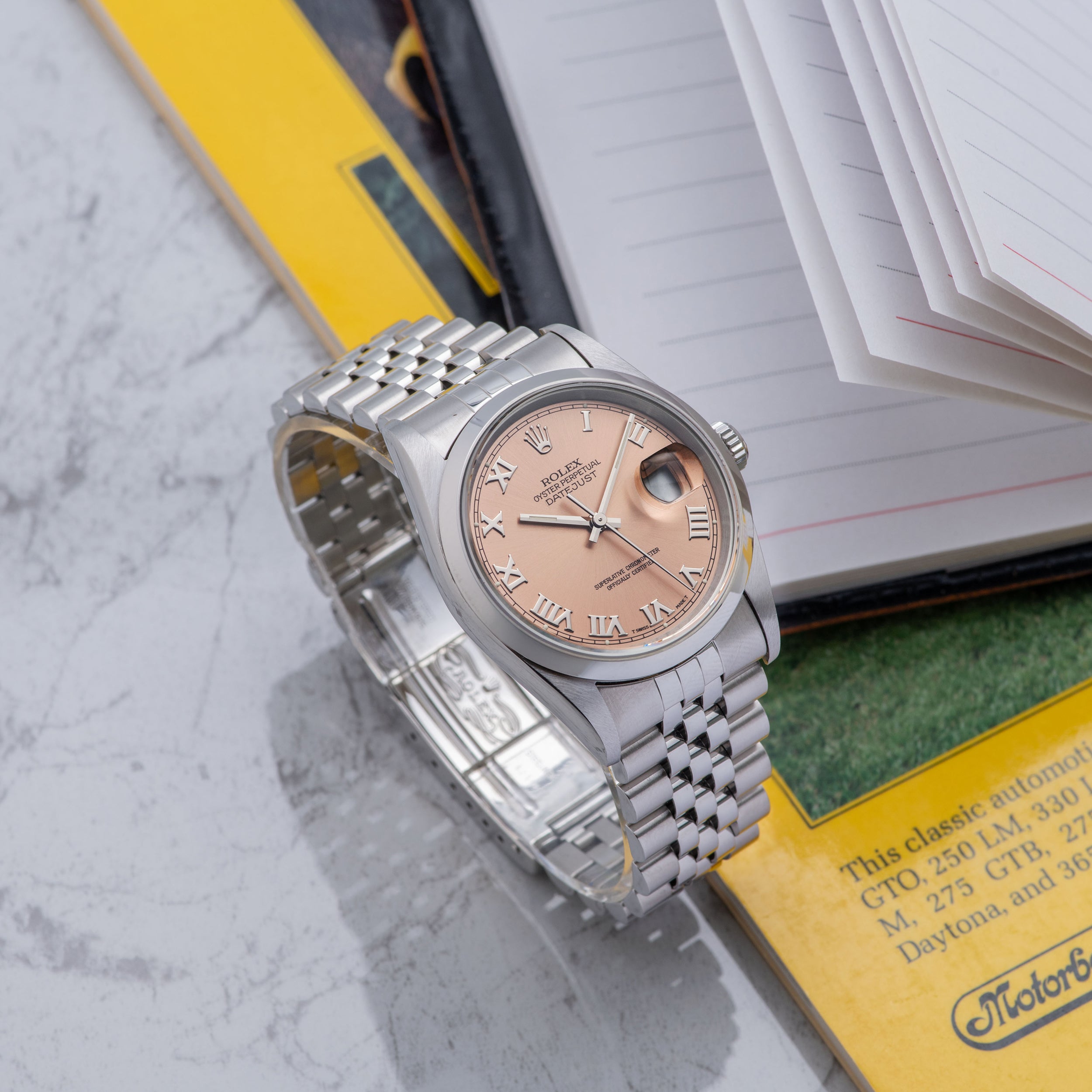 1995 Rolex Datejust Salmon Dial Ref. 16200