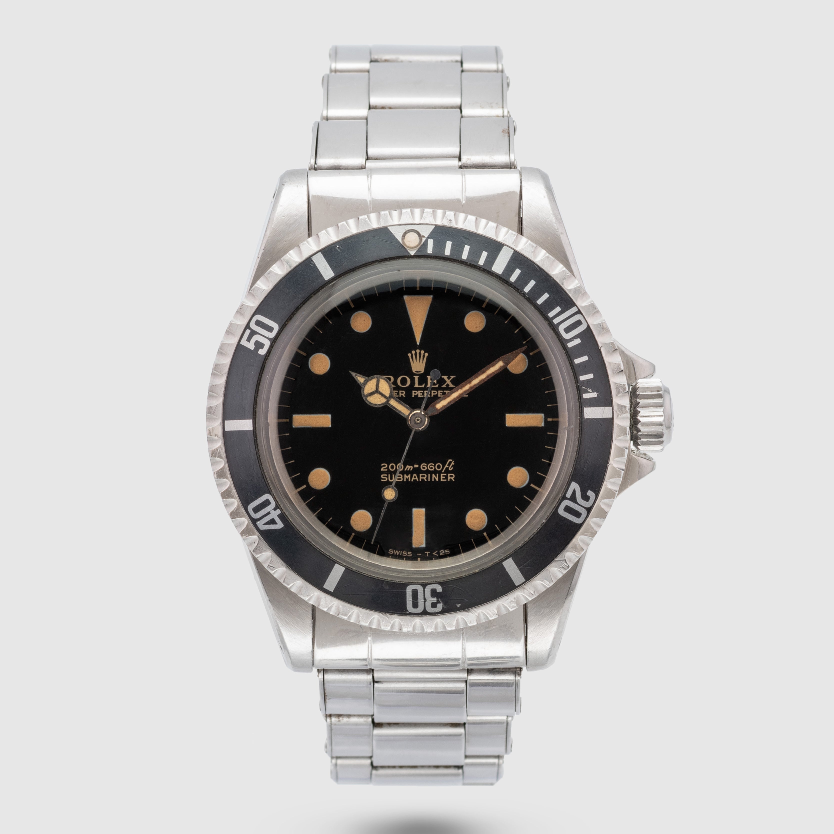 1966 Rolex Submariner Gilt Pumpkin Unpolished Ref. 5513