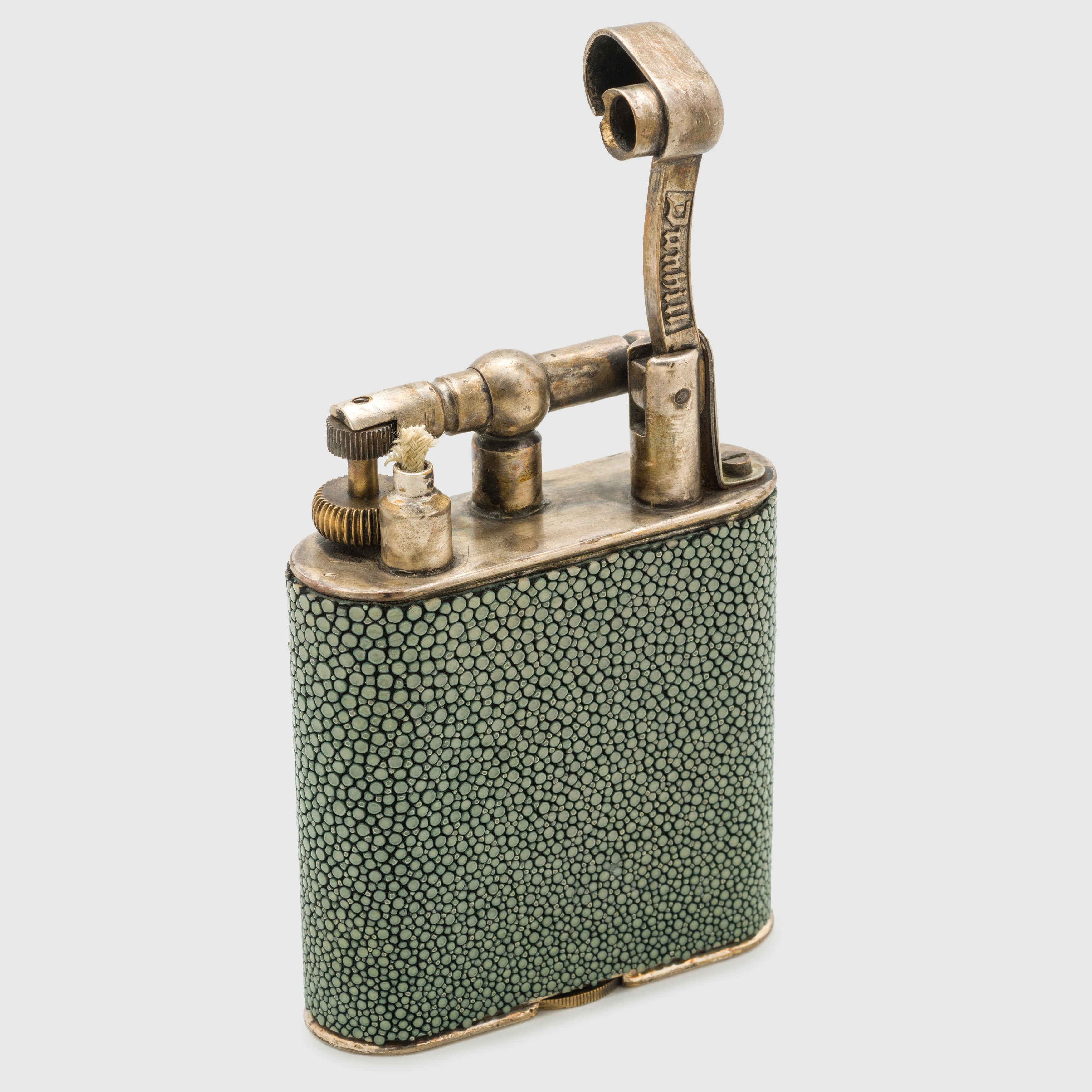 1940's Dunhill Desk Table Arm Petrol Lighter