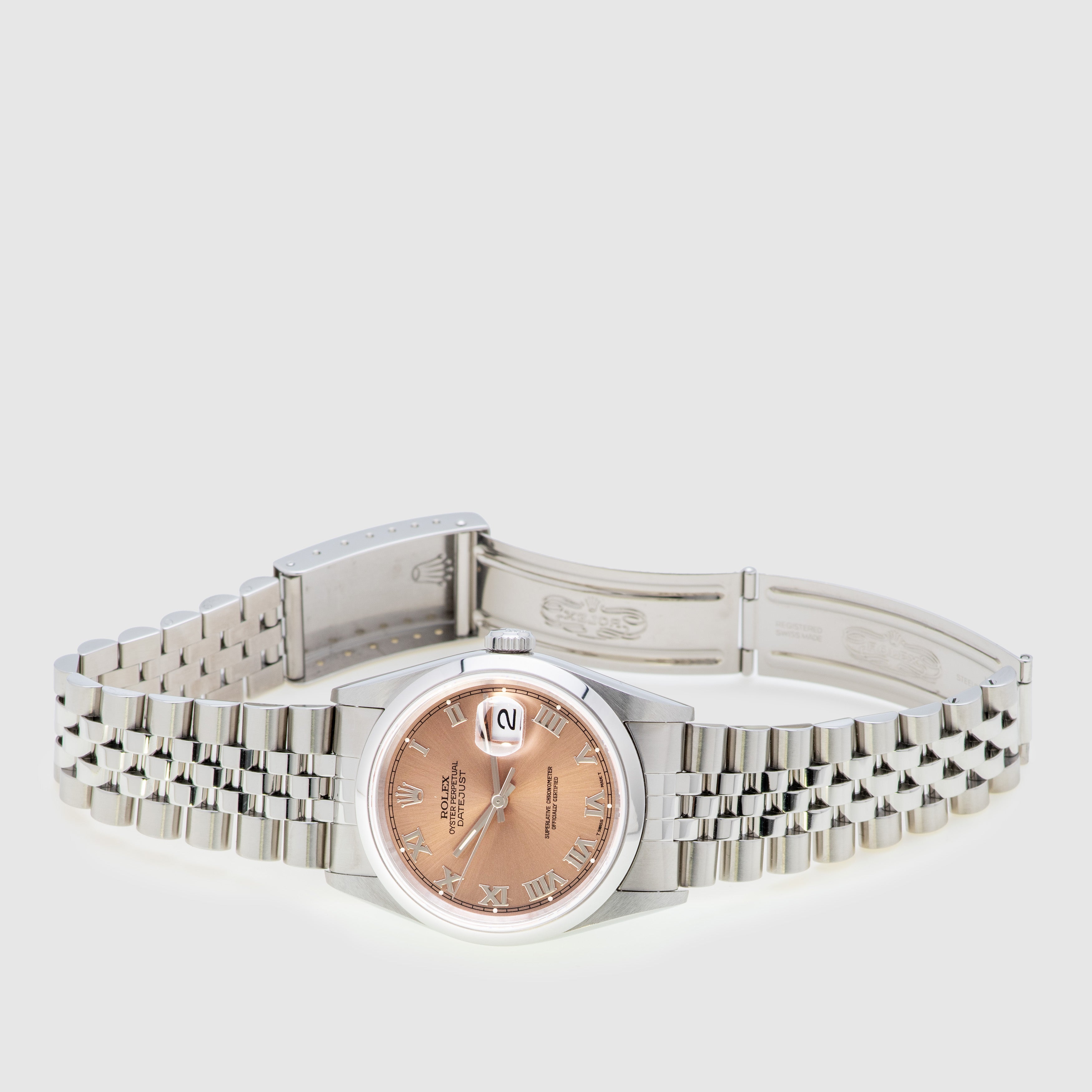 1995 Rolex Datejust Salmon Dial Ref. 16200