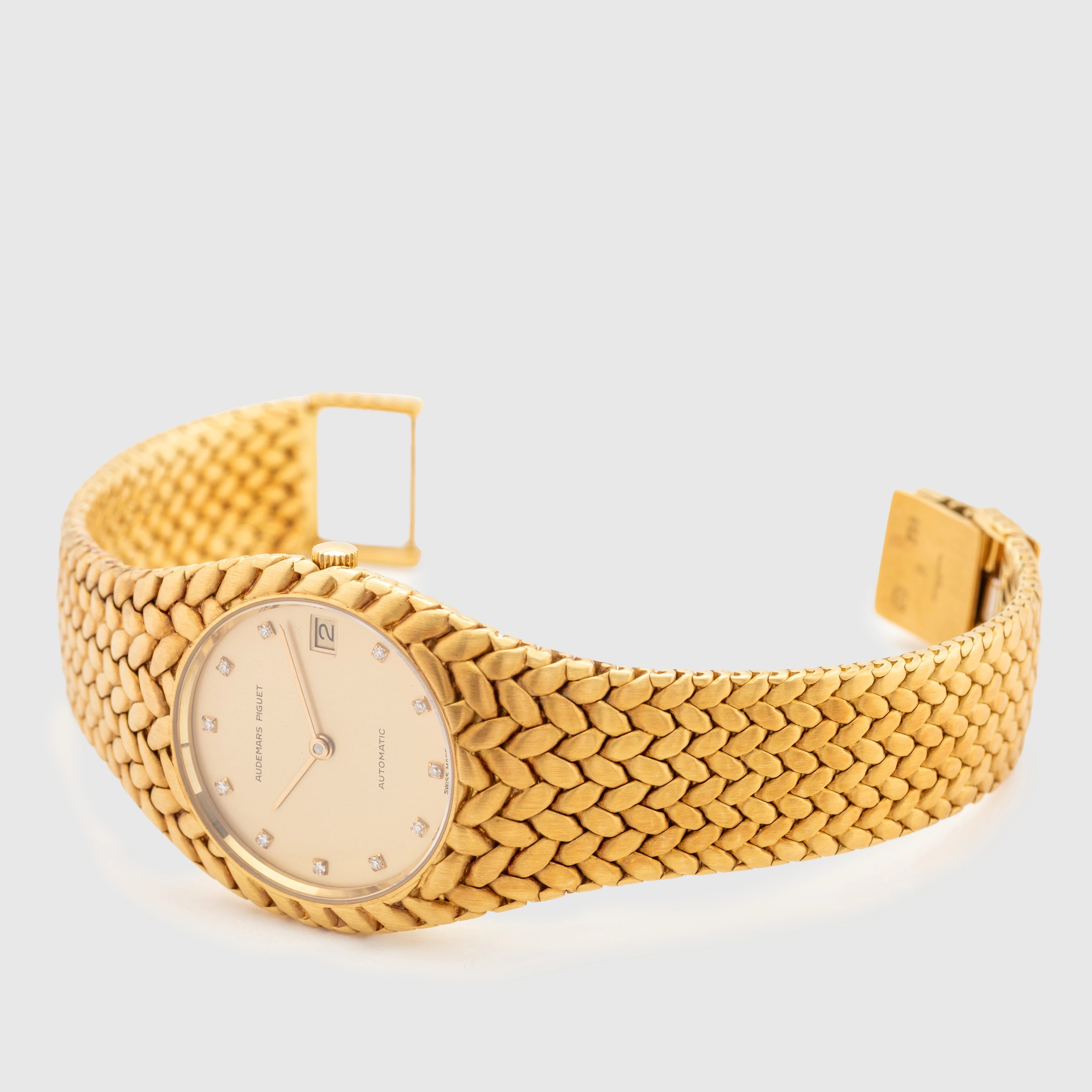 1990 Audemars Piguet Cobra Yellow Gold Diamond Dial Ref. 5403BA
