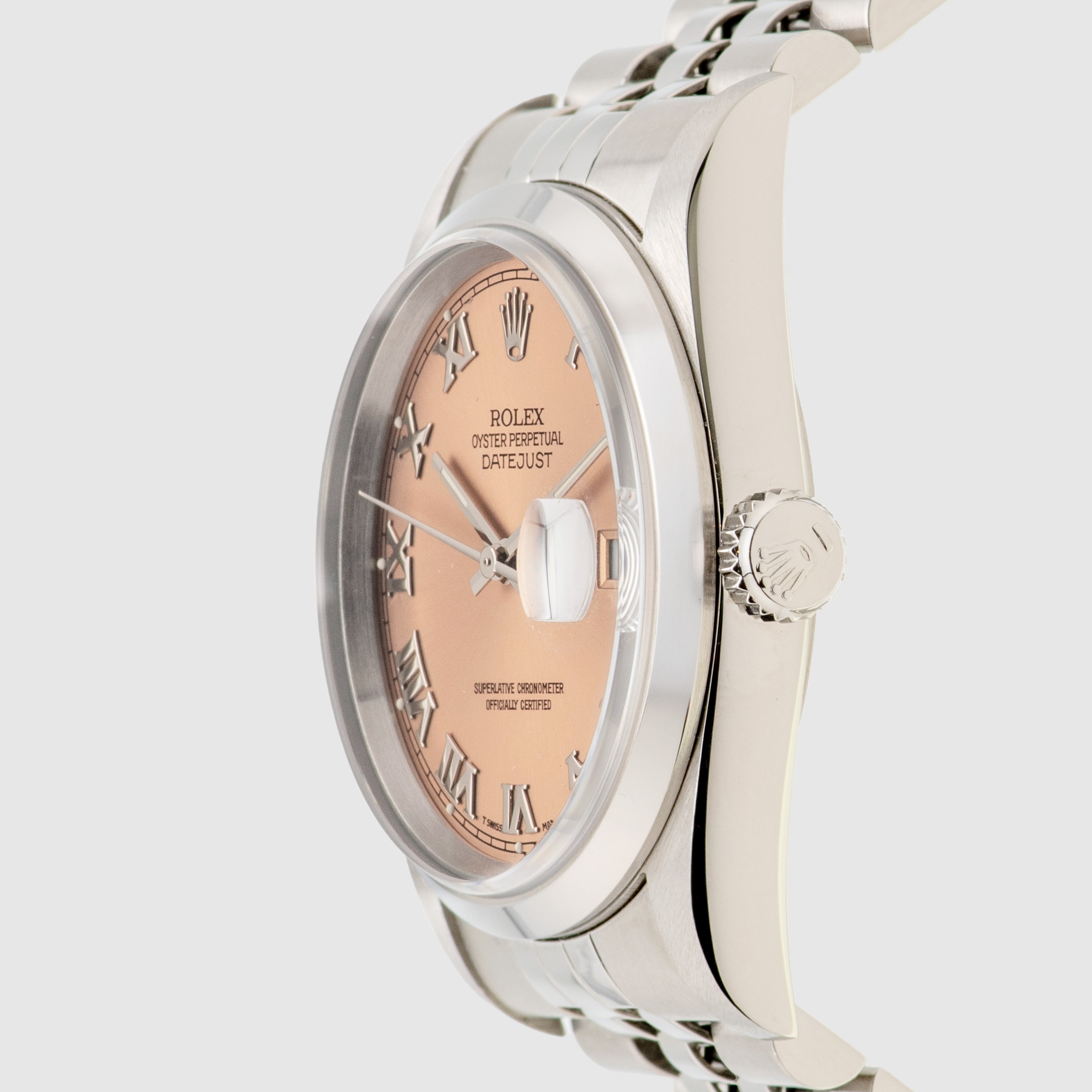 1995 Rolex Datejust Salmon Dial Ref. 16200