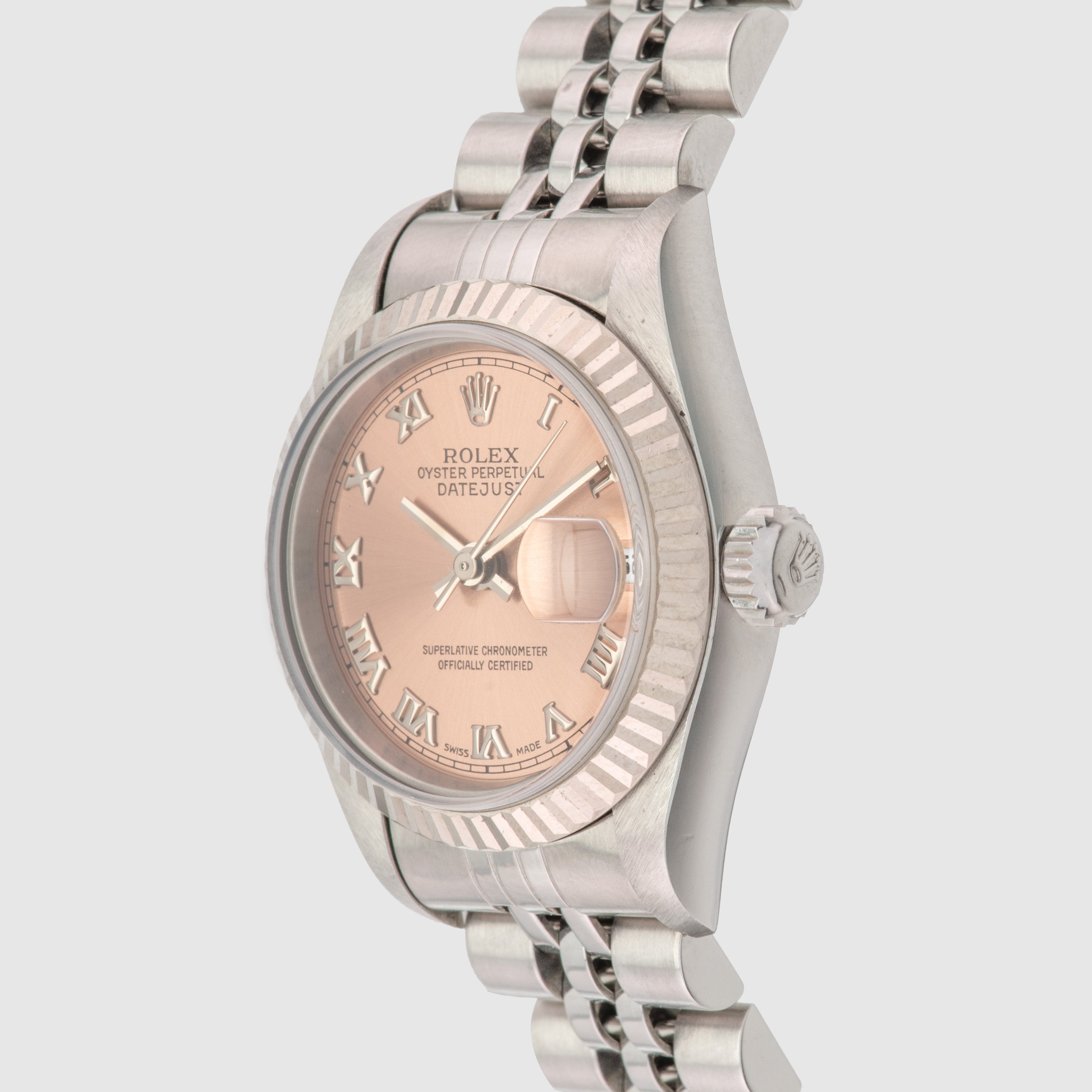 1997 Rolex Lady Datejust LNOS Salmon Dial Ref. 69174