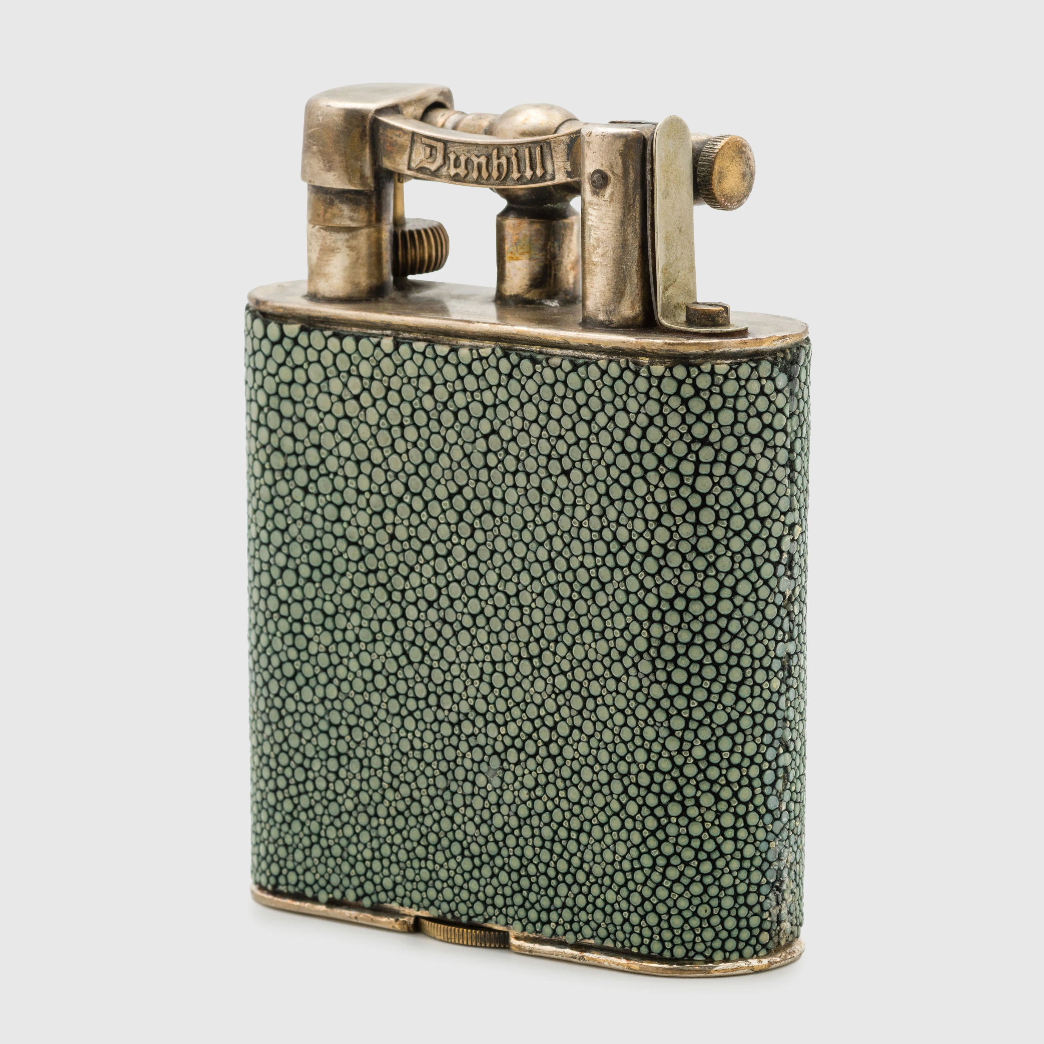 1940's Dunhill Desk Table Arm Petrol Lighter