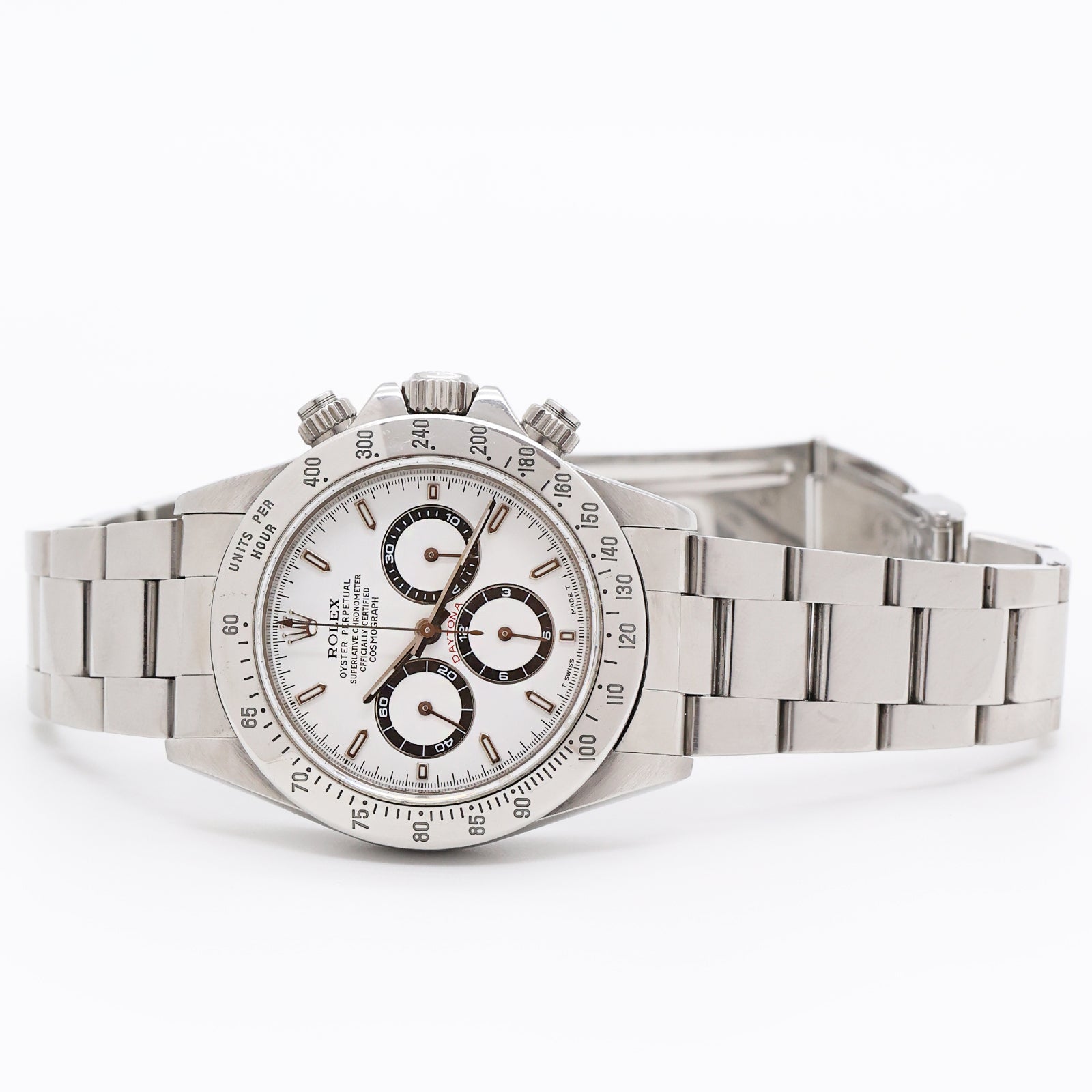1997 Rolex Daytona White Dial U Series Ref.16520 (with boxes and booklets)
