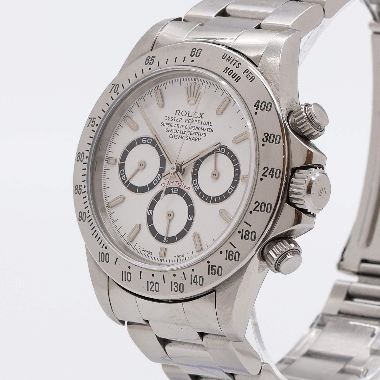 1997 Rolex Daytona White Dial U Series Ref.16520 (with boxes and booklets)