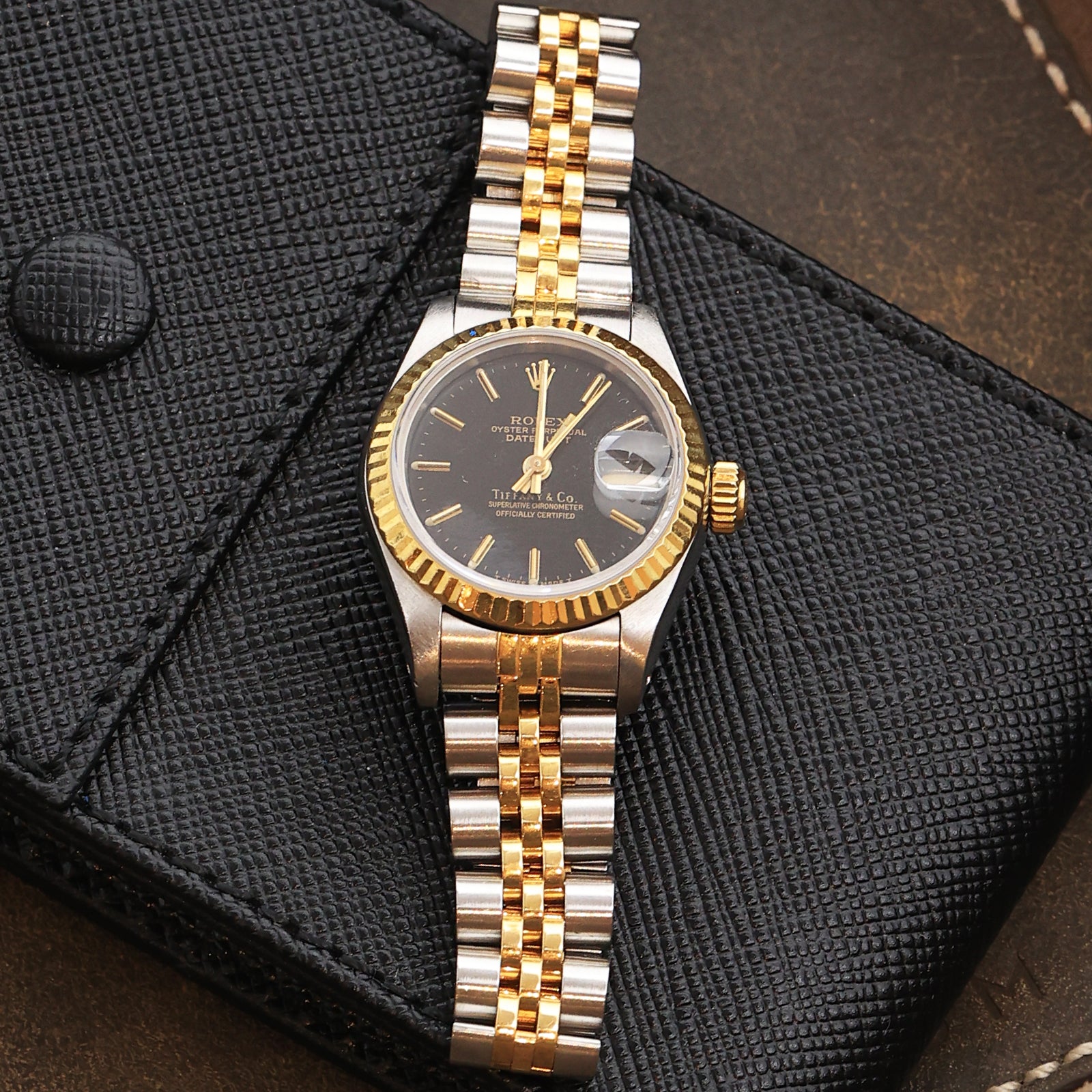 1987 Rolex Datejust Ladies St/G Tiffany & Co. Ref. 69173