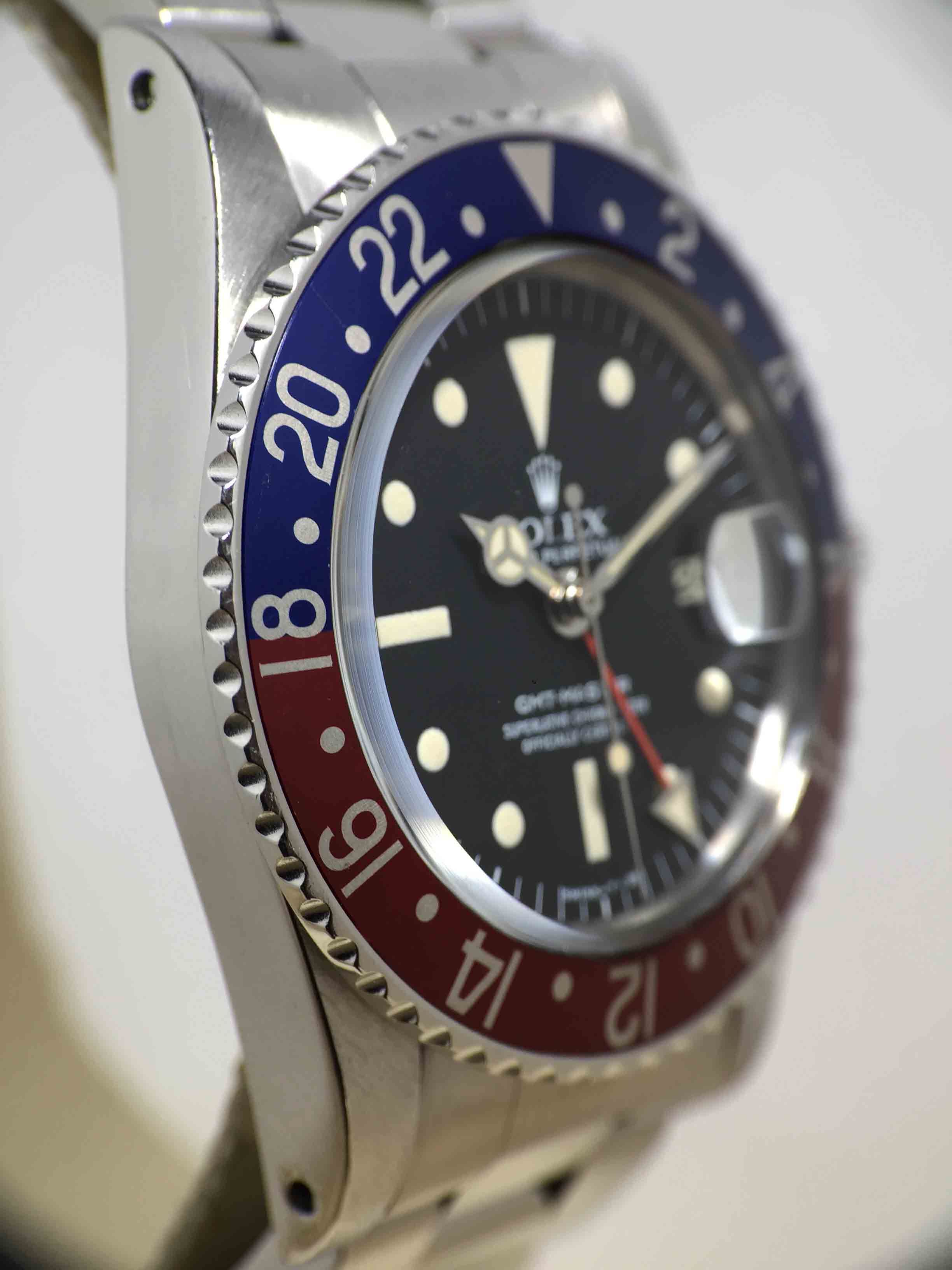 1978 Rolex GMT Master Radial Dial Ref. 1675 (with RSC Papers)