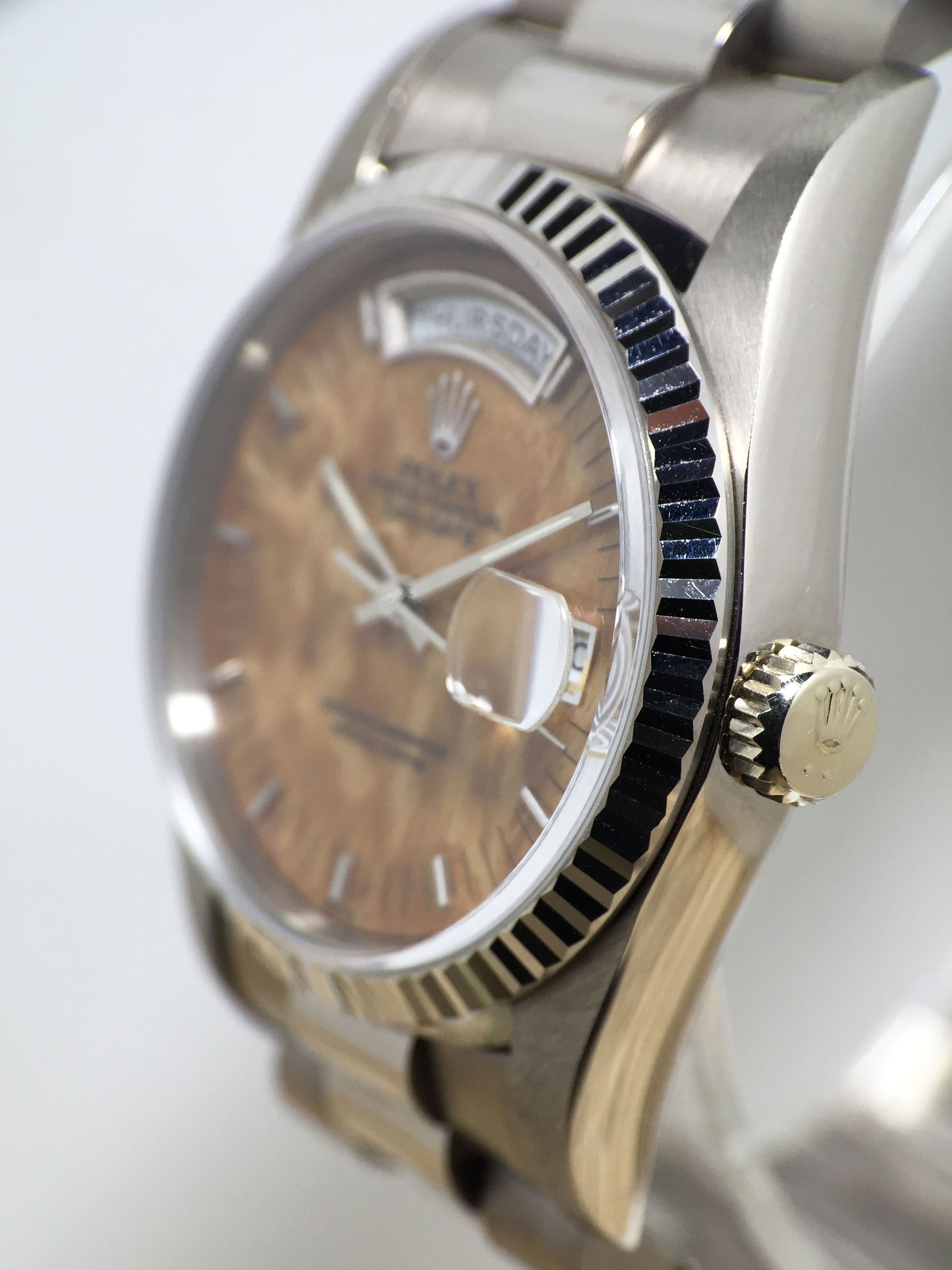 1994 Rolex Day Date Wood Dial Ref. 18239