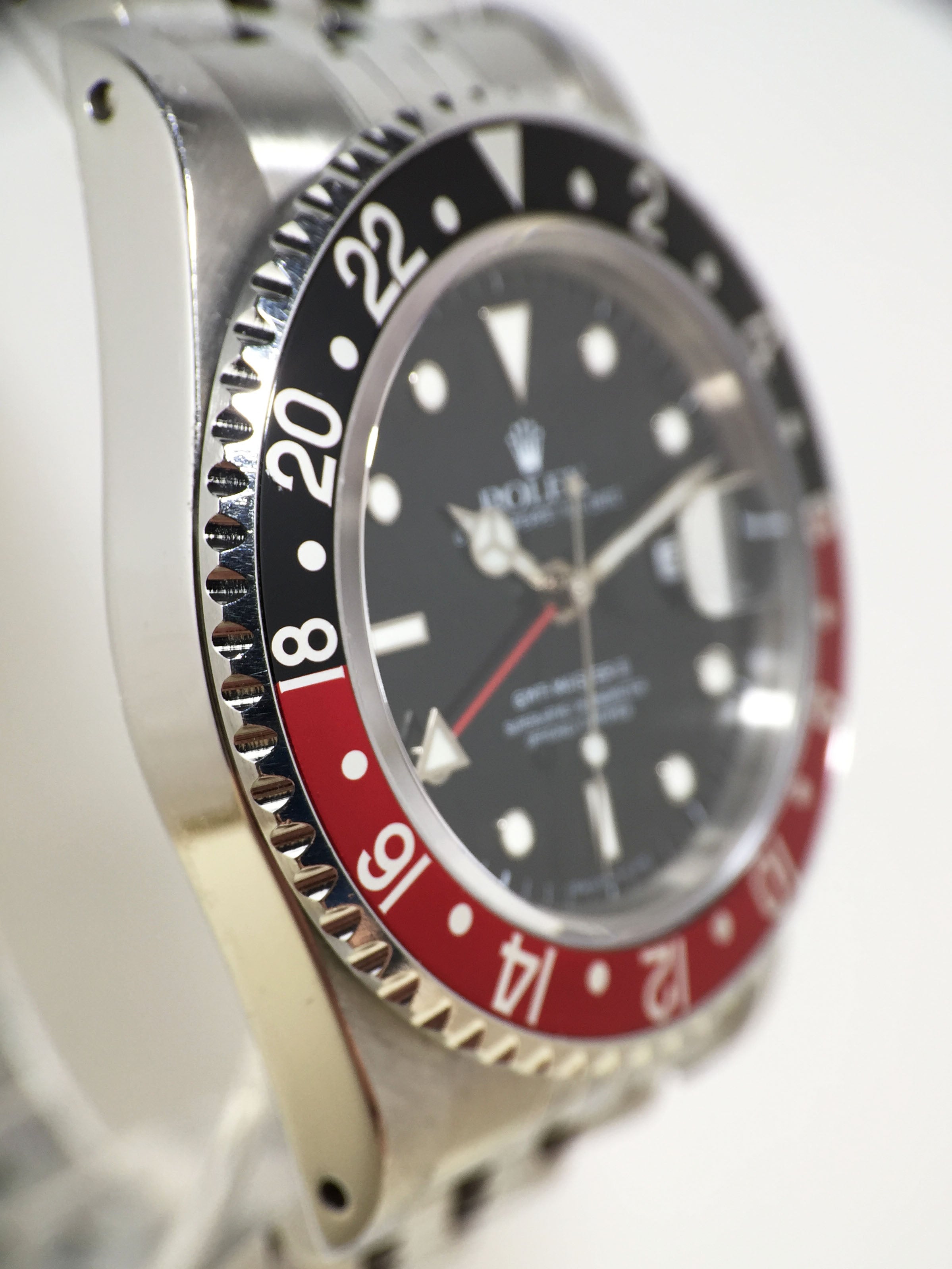 1991 Rolex GMT Master Coke Tritium Dial Ref. 16710 (Full Set)