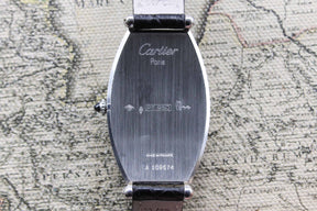 1990's Cartier Tonneau Platinum CPCP Ref. W1546351